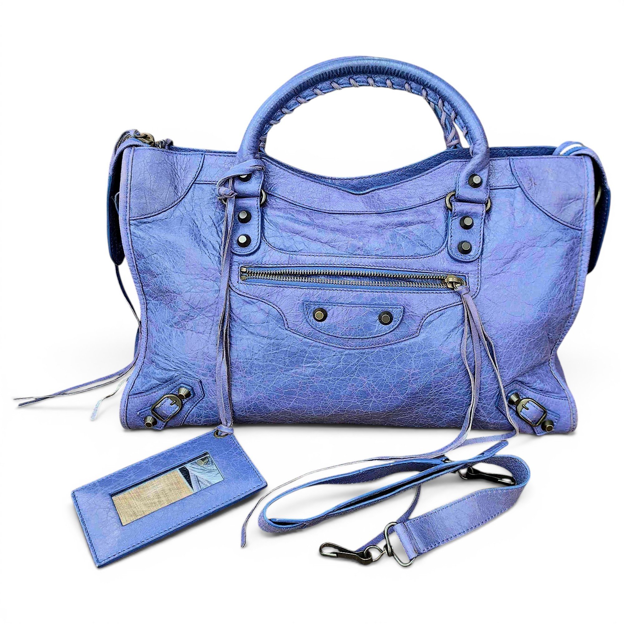 Balenciaga City leather handbag