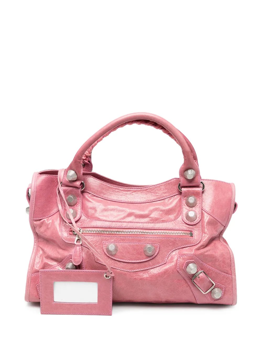 2000s medium Giant City leather tote bag
