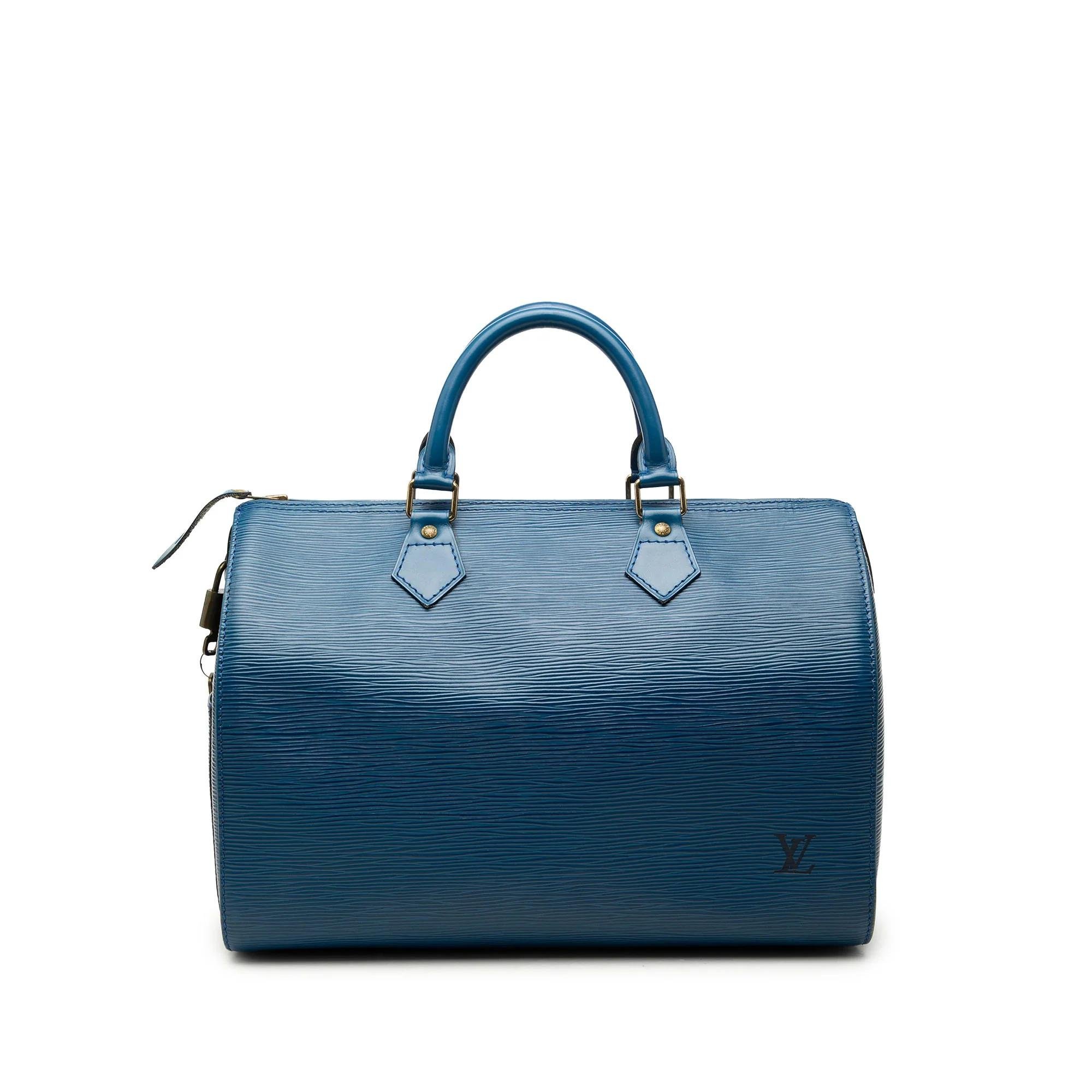Speedy leather bag