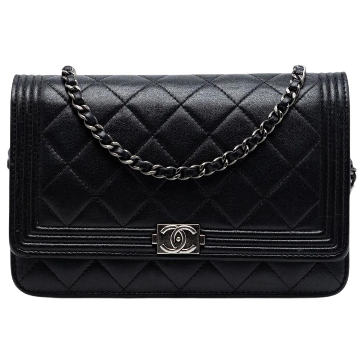Boy leather crossbody bag