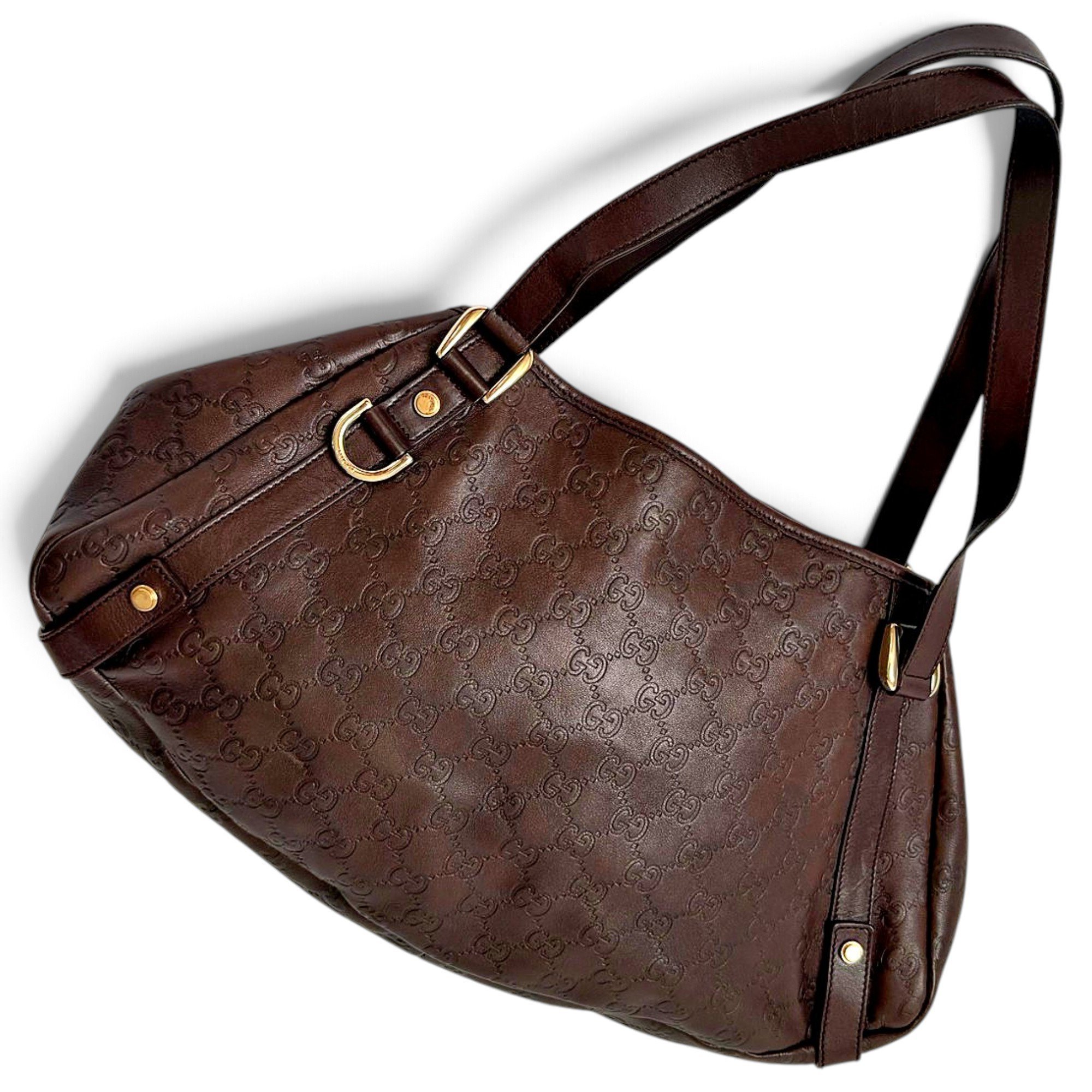 Abbey leather handbag