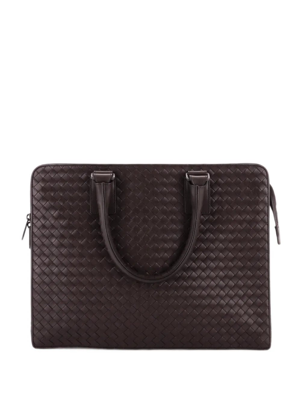 Top Zip Briefcase Intrecciato Nappa Large business bag