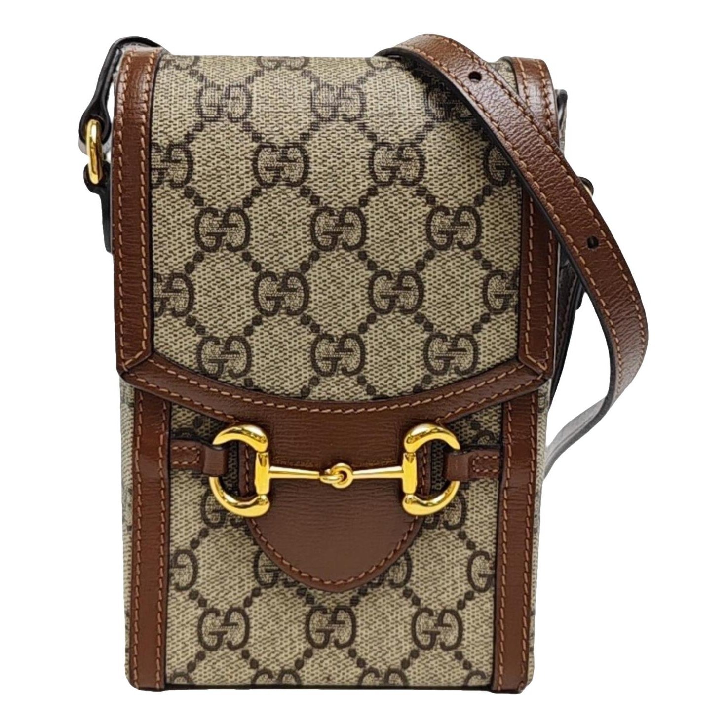 Handle Horsebit 1955 leather handbag