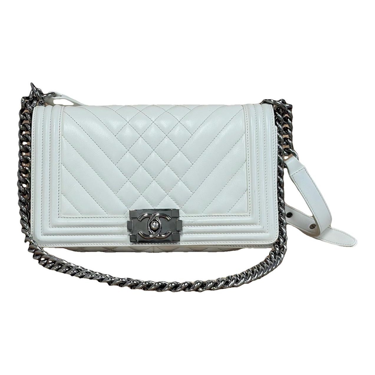 Boy leather crossbody bag