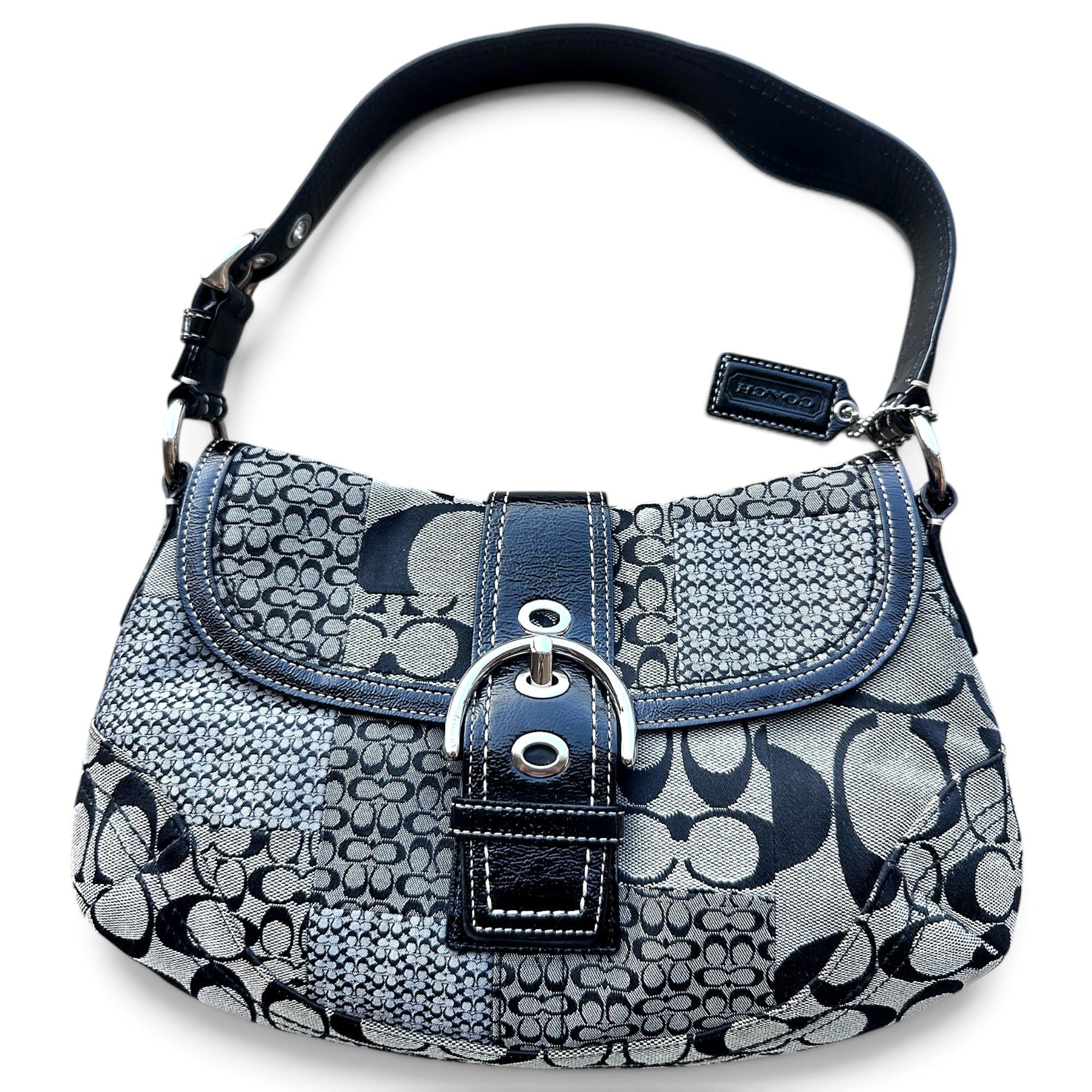 Signature Sufflette cloth handbag