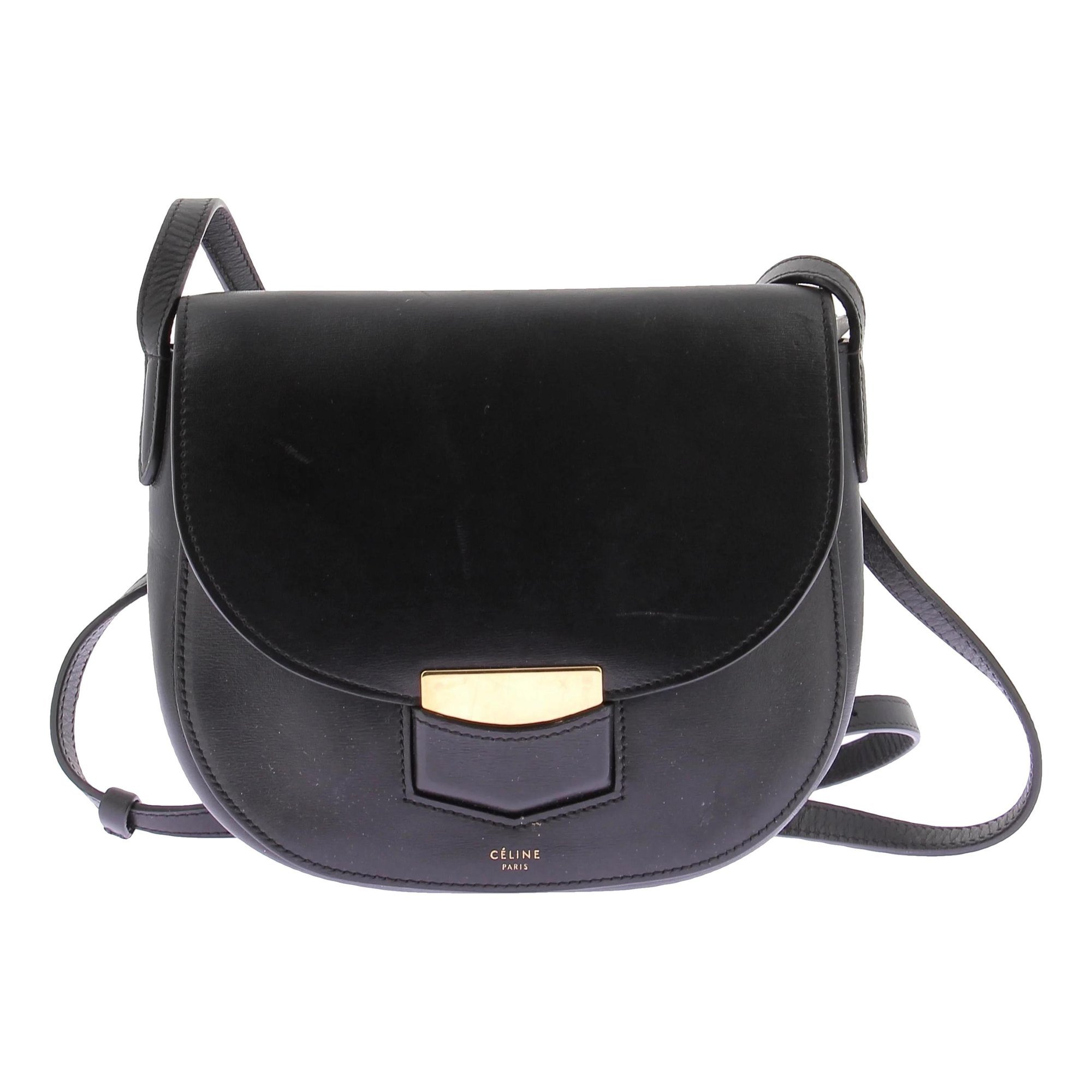 Trotteur leather bag