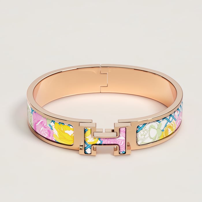 Confettis Clic H Roseraie Bracelet