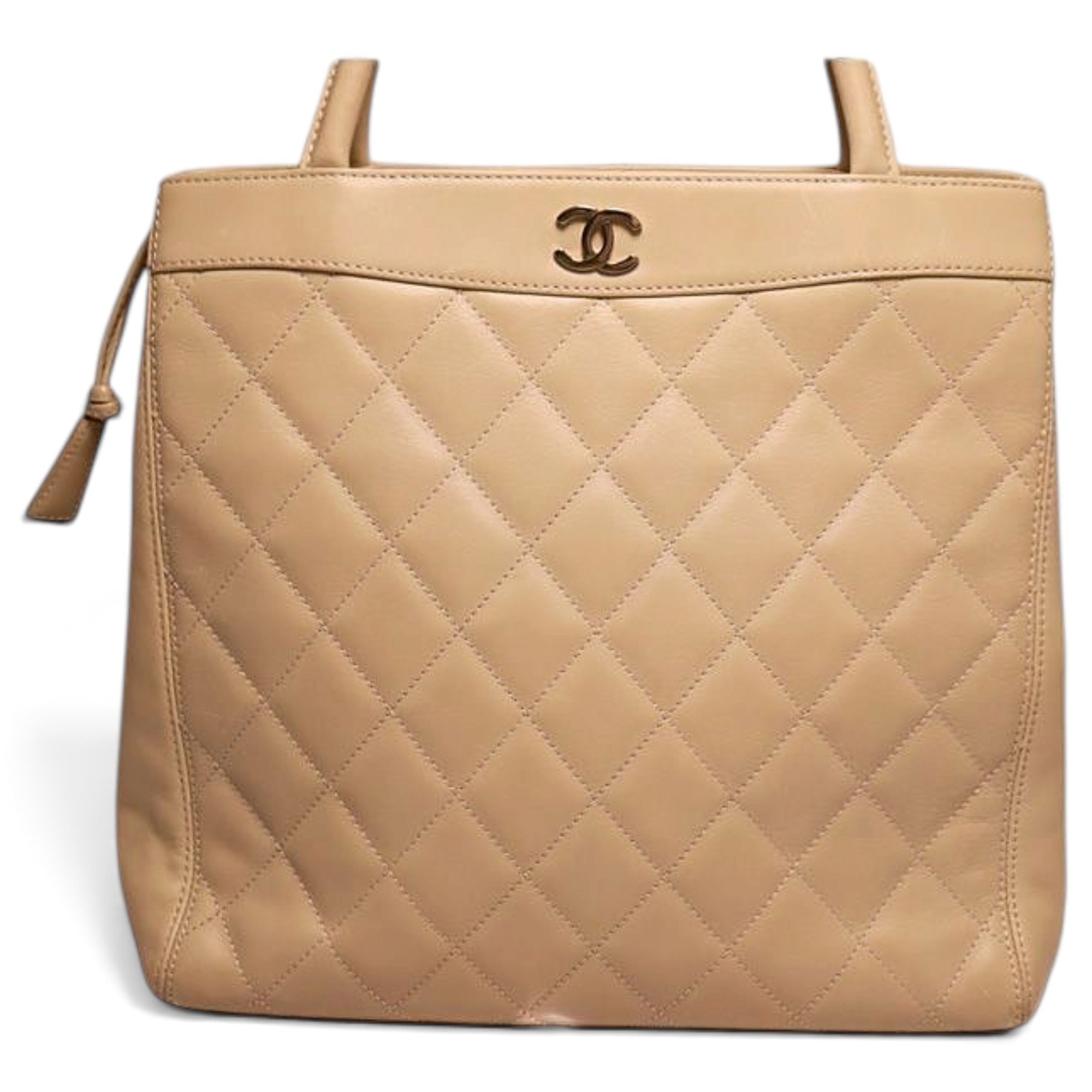 Leather tote