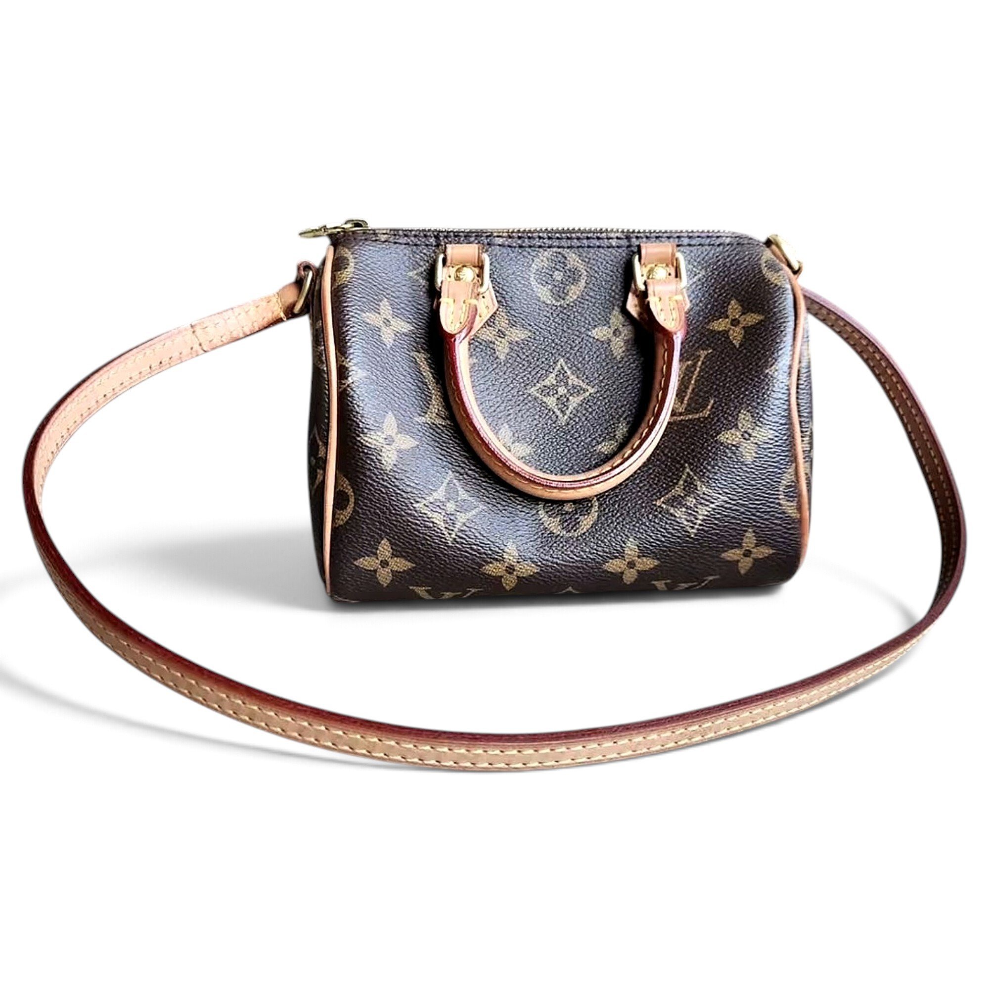 Speedy leather mini bag
