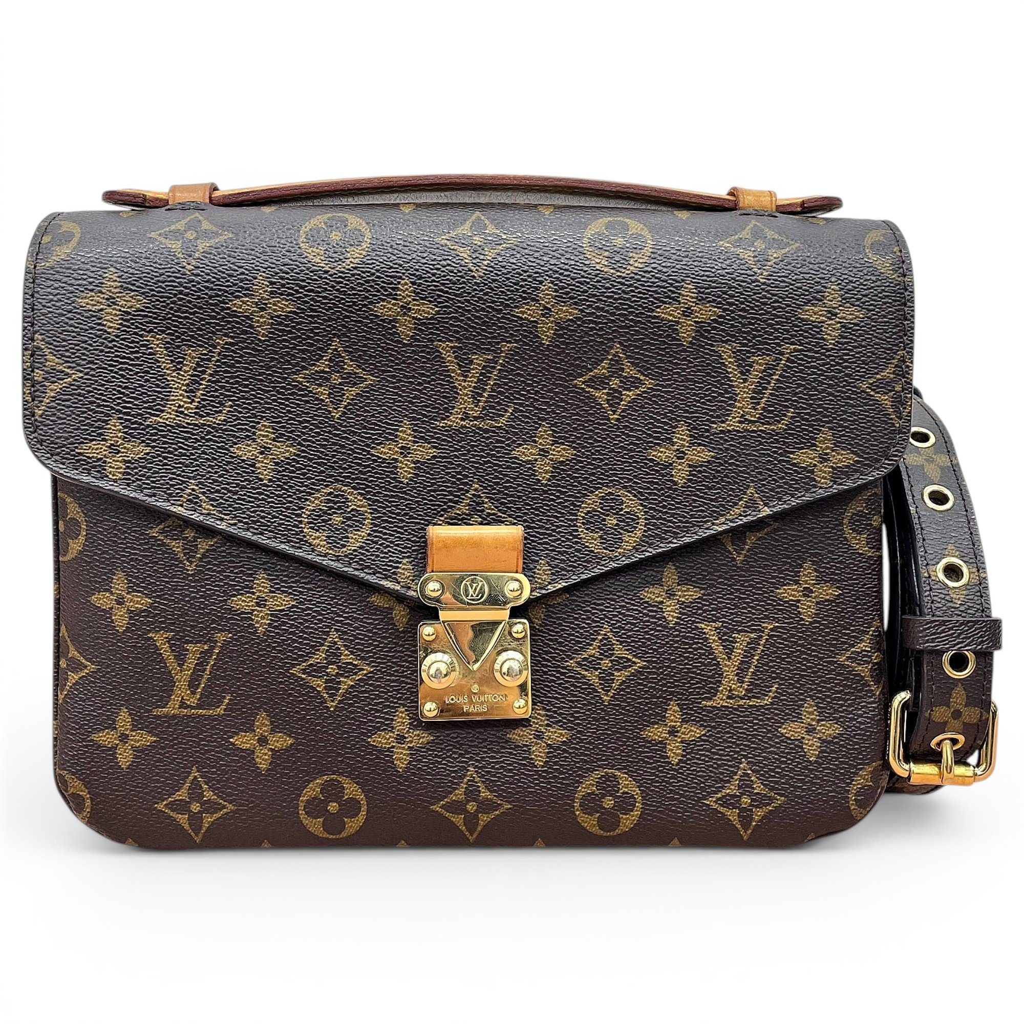 Metis leather handbag