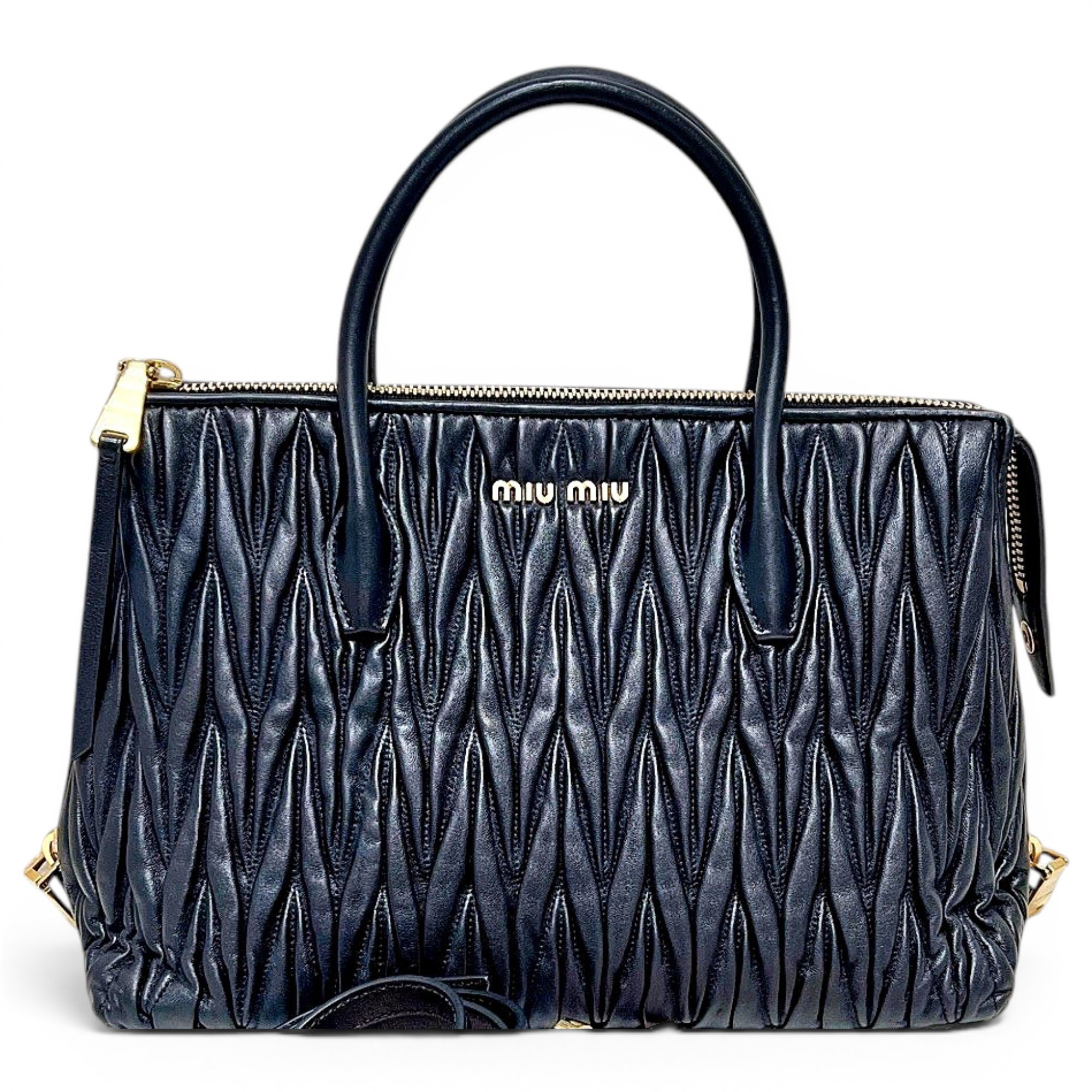 Leather handbag
