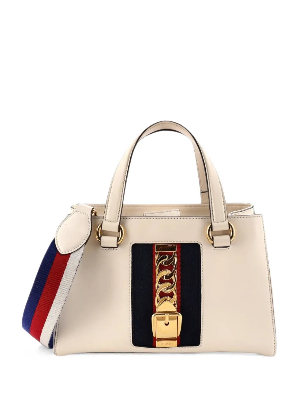 Sylvie Top Handle Tote Leather Medium satchel