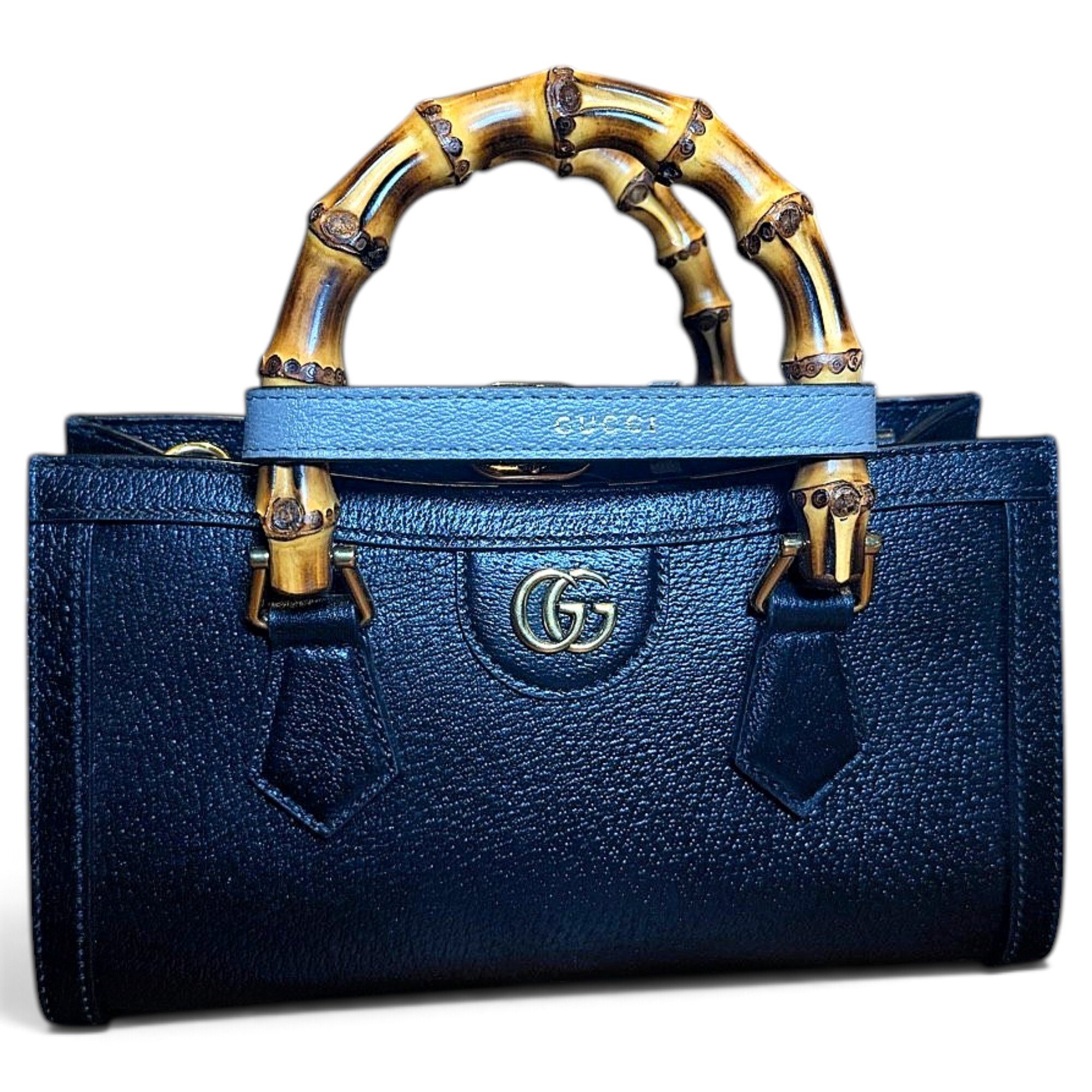 Diana Bamboo leather tote