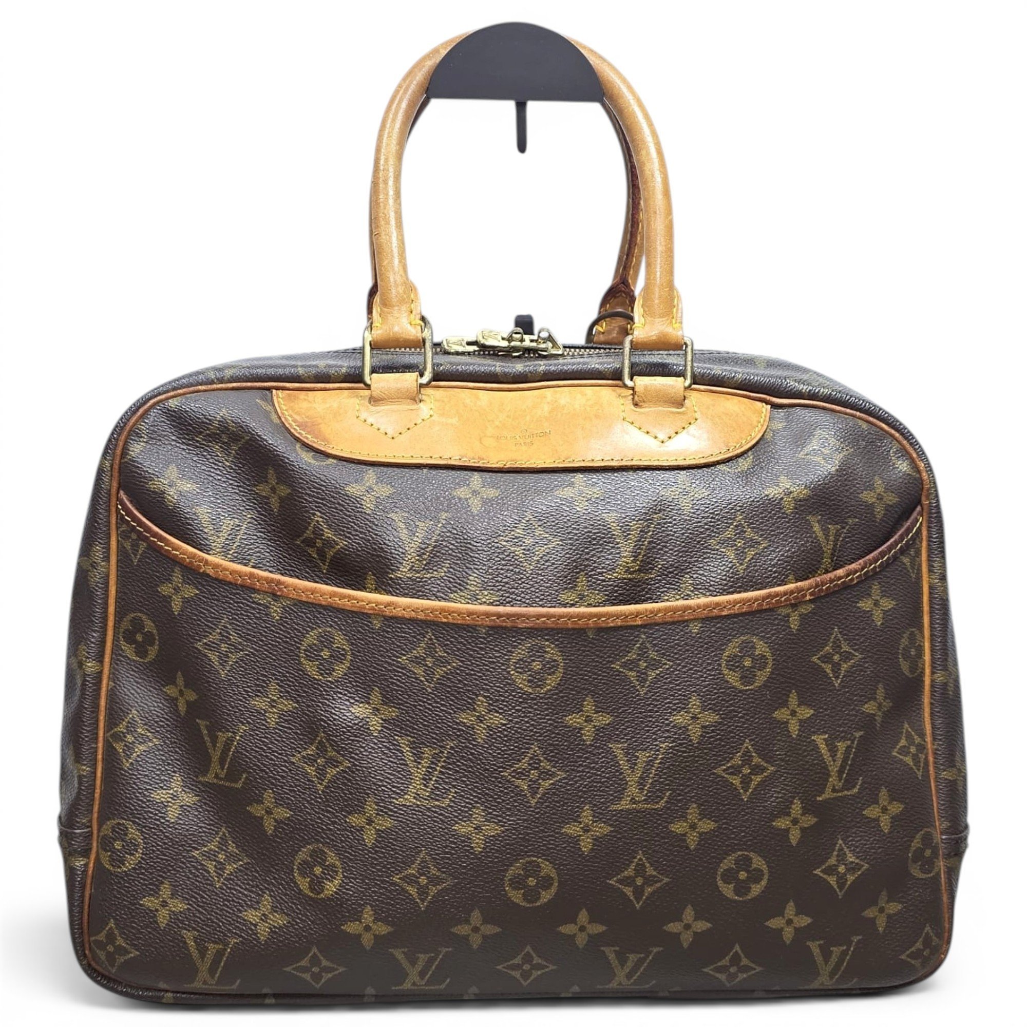 Deauville leather handbag