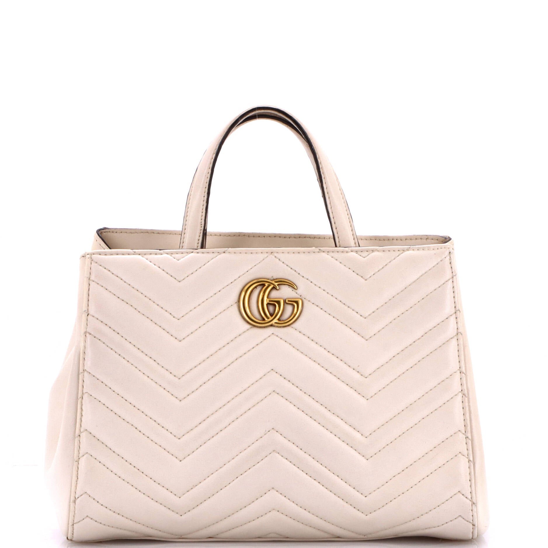 GG Marmont Tote Matelasse Leather Small