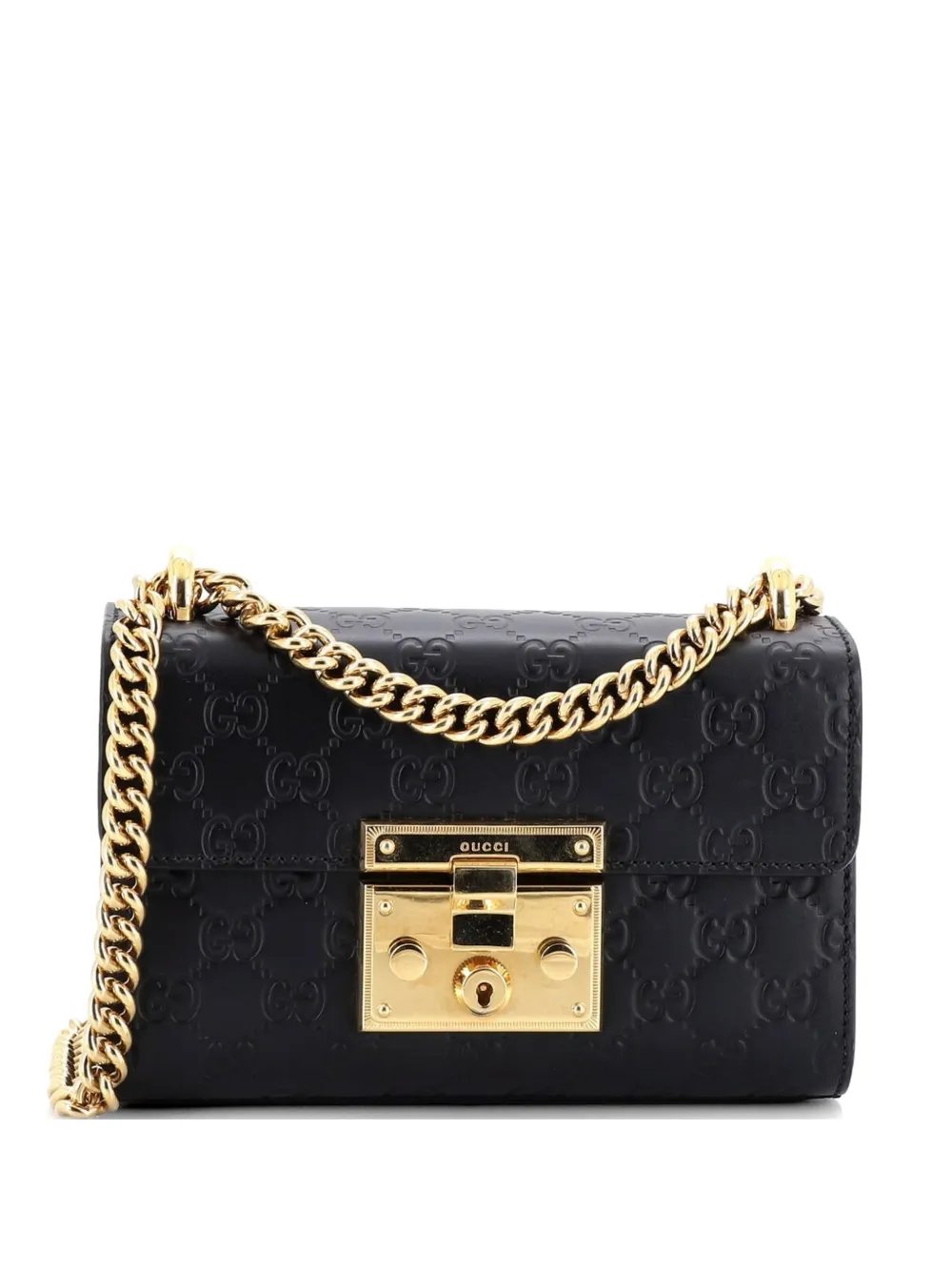 Padlock Shoulder Bag Guccissima Leather Small crossbody bag