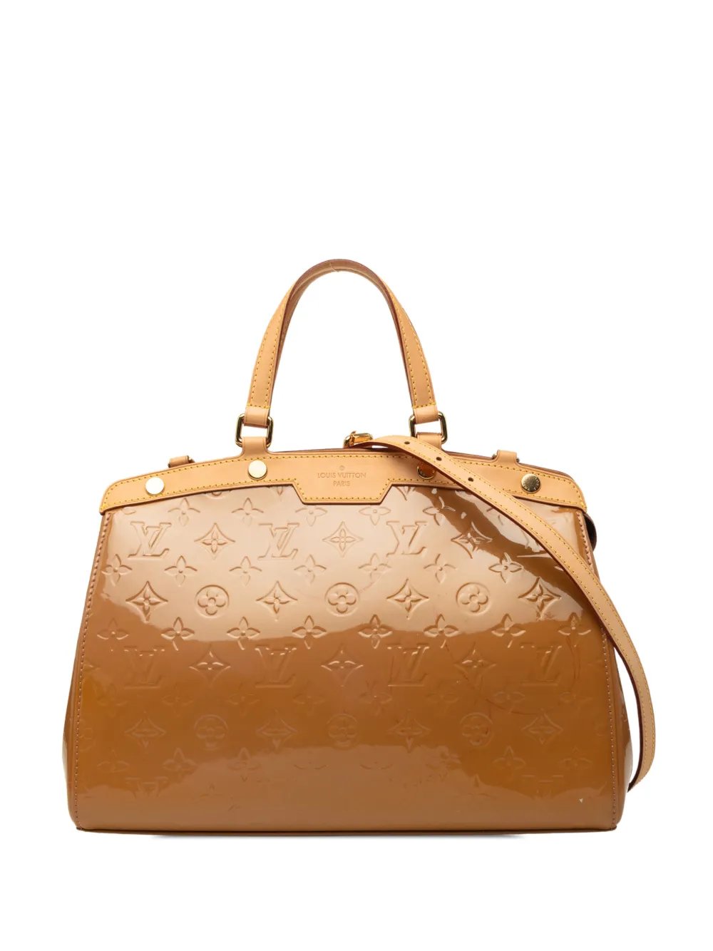 2012 Monogram Vernis Brea satchel