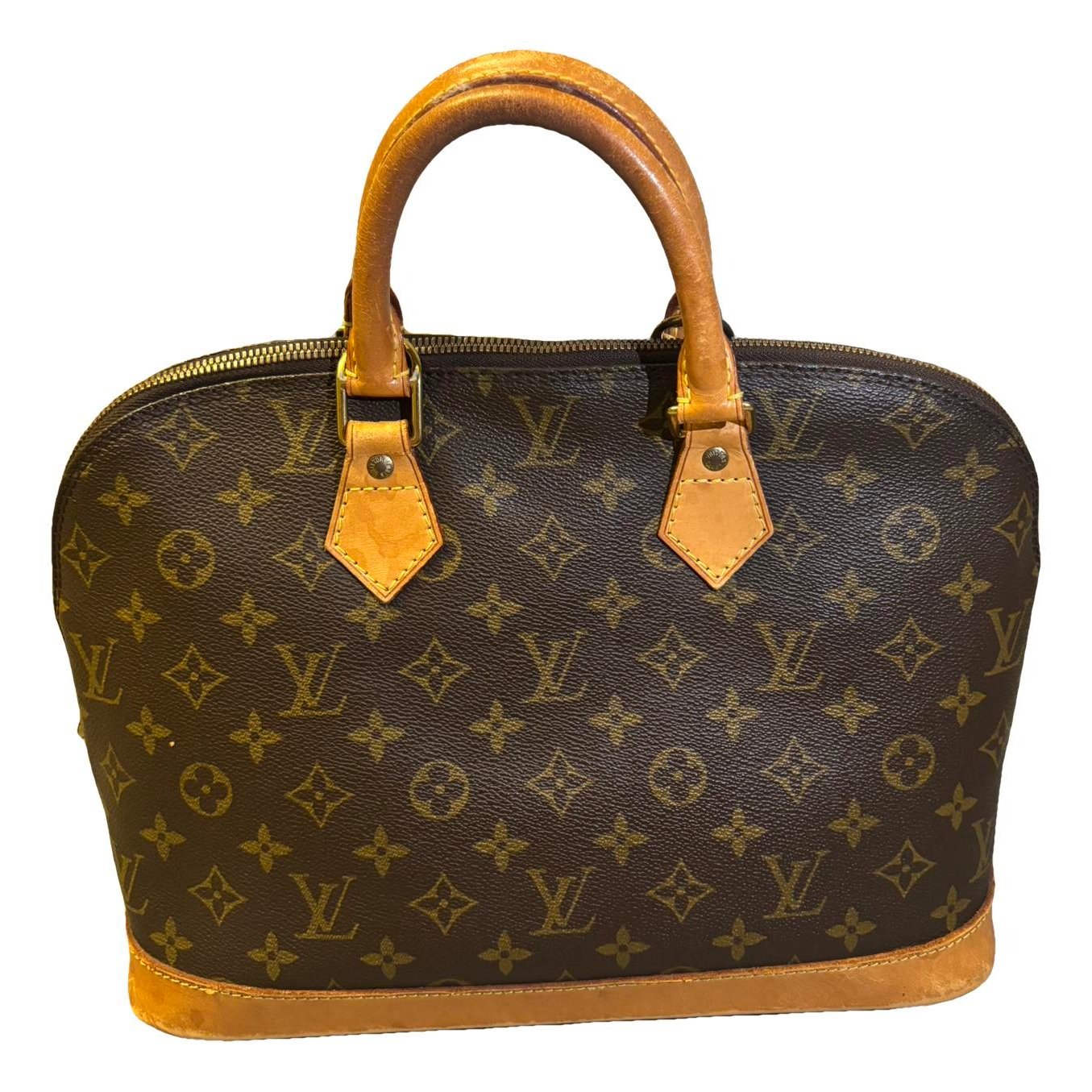 Alma leather handbag