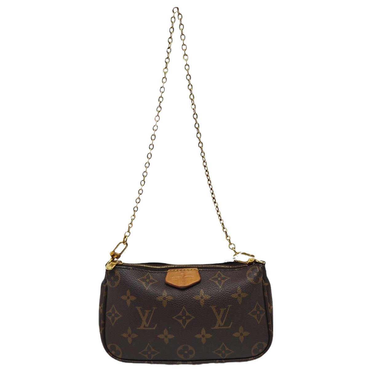 Maxi Multi Pochette Accessoires leather handbag