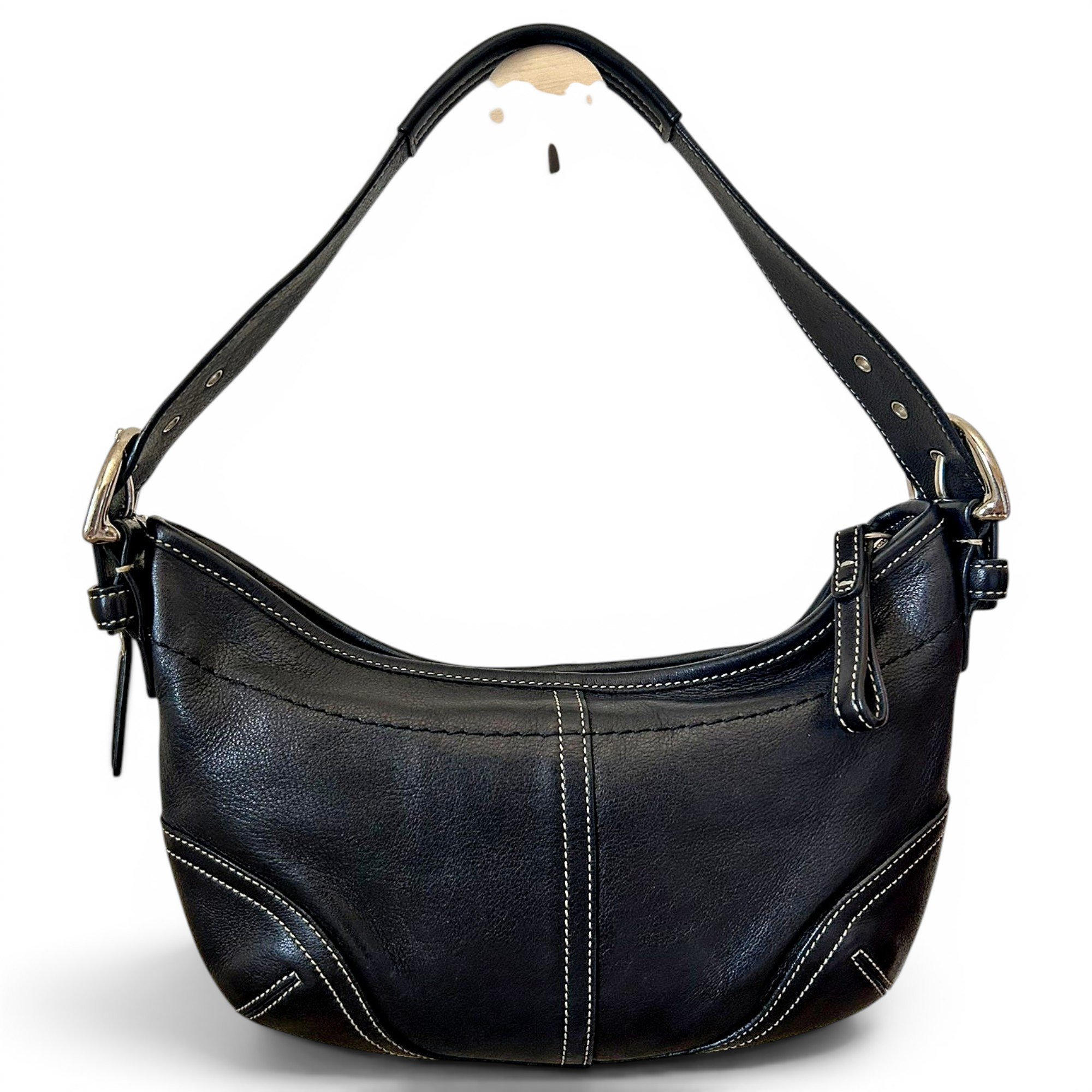Signature Sufflette leather handbag