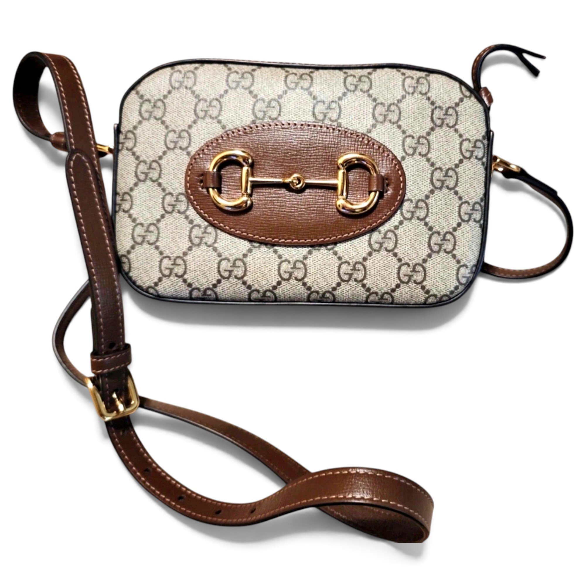 Horsebit 1955 leather crossbody bag