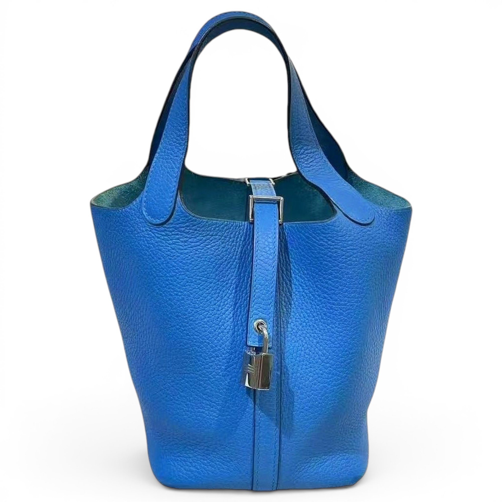 Picotin leather handbag