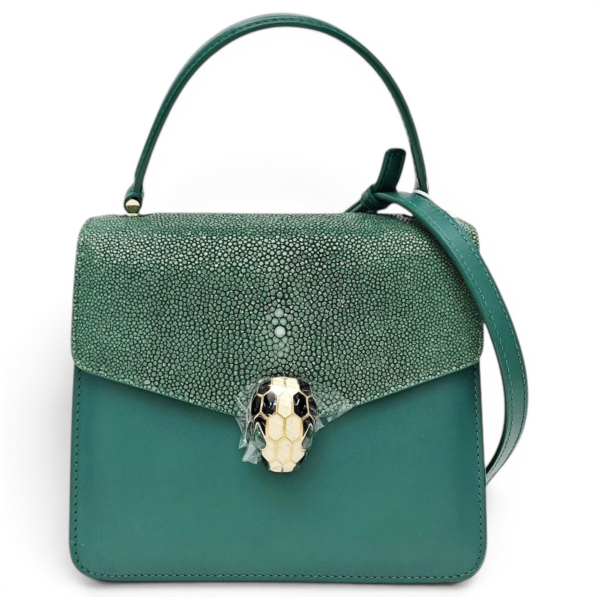 Leather handbag