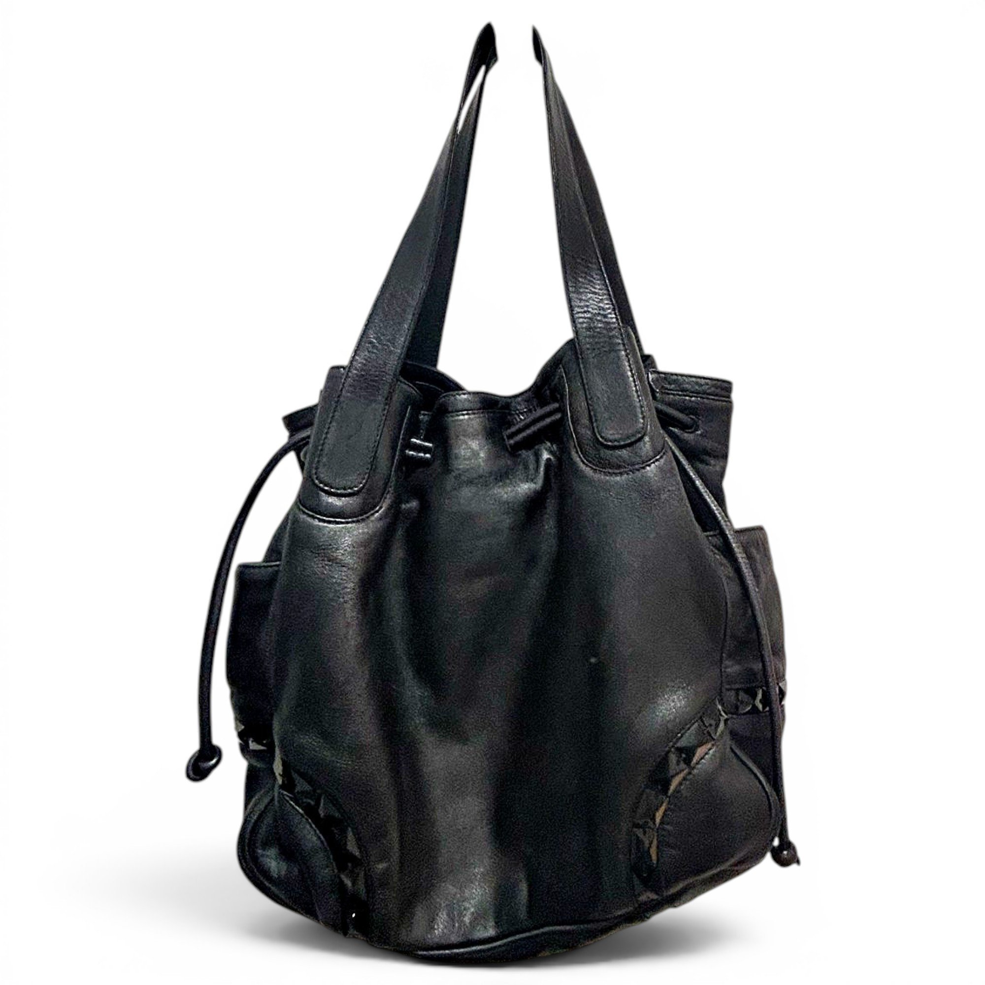 Leather handbag