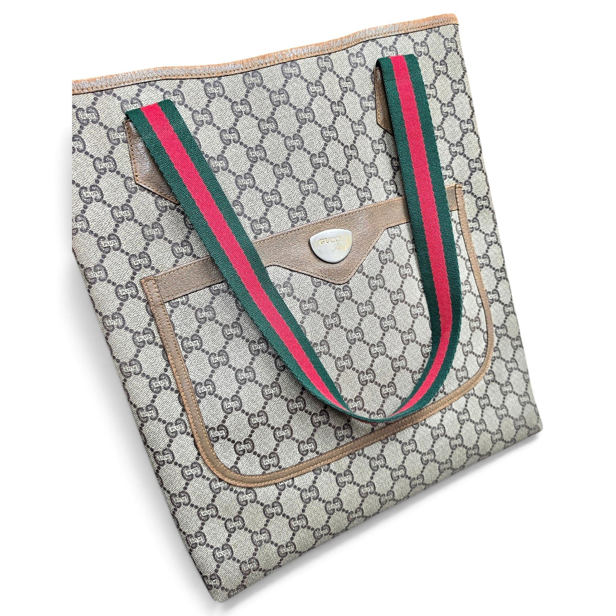 Leather tote