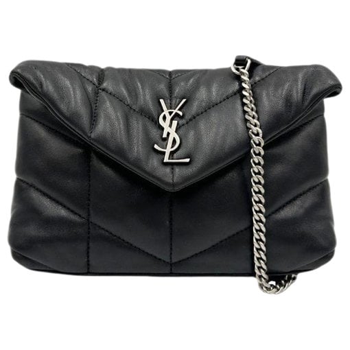 Loulou Puffer leather crossbody bag