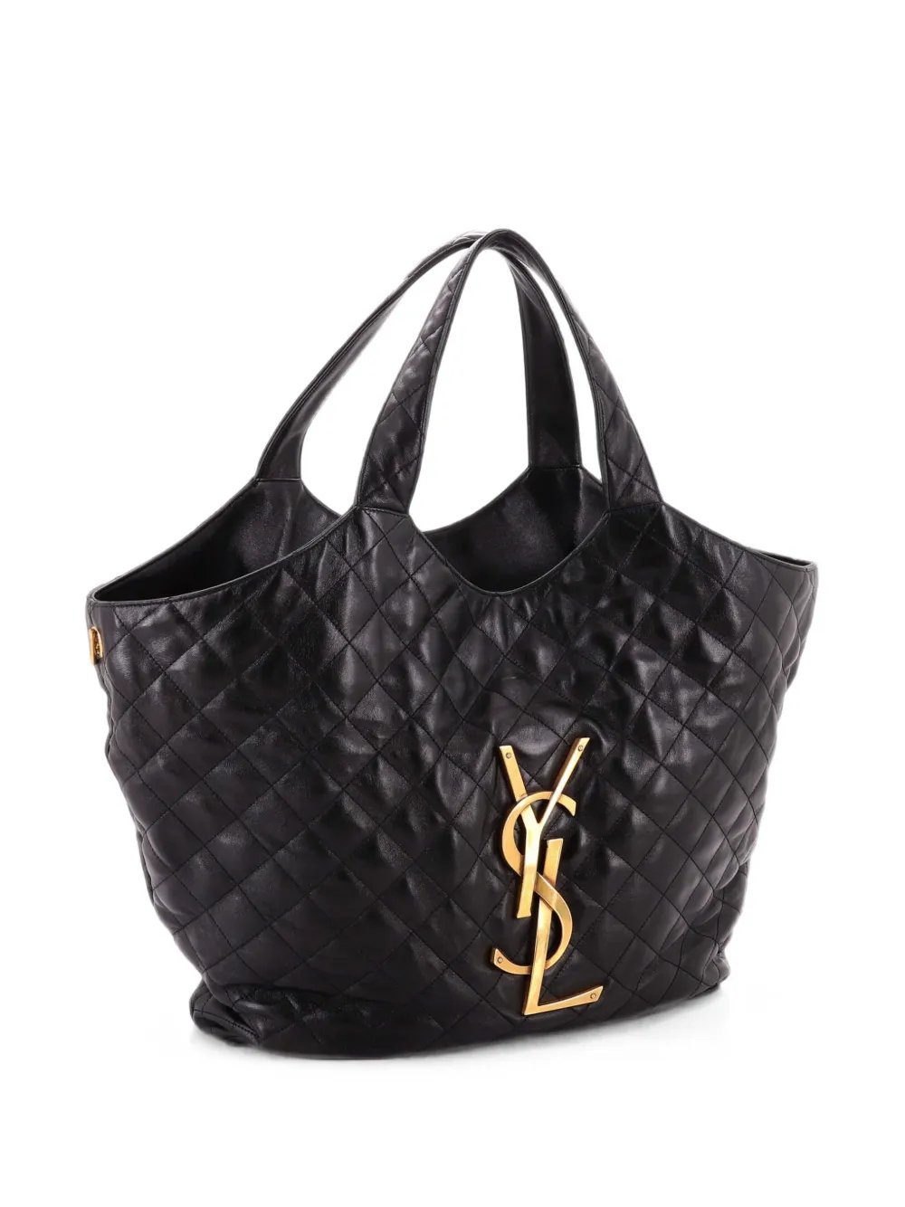 Icare Shopping Quilted Leather Maxi tote bag