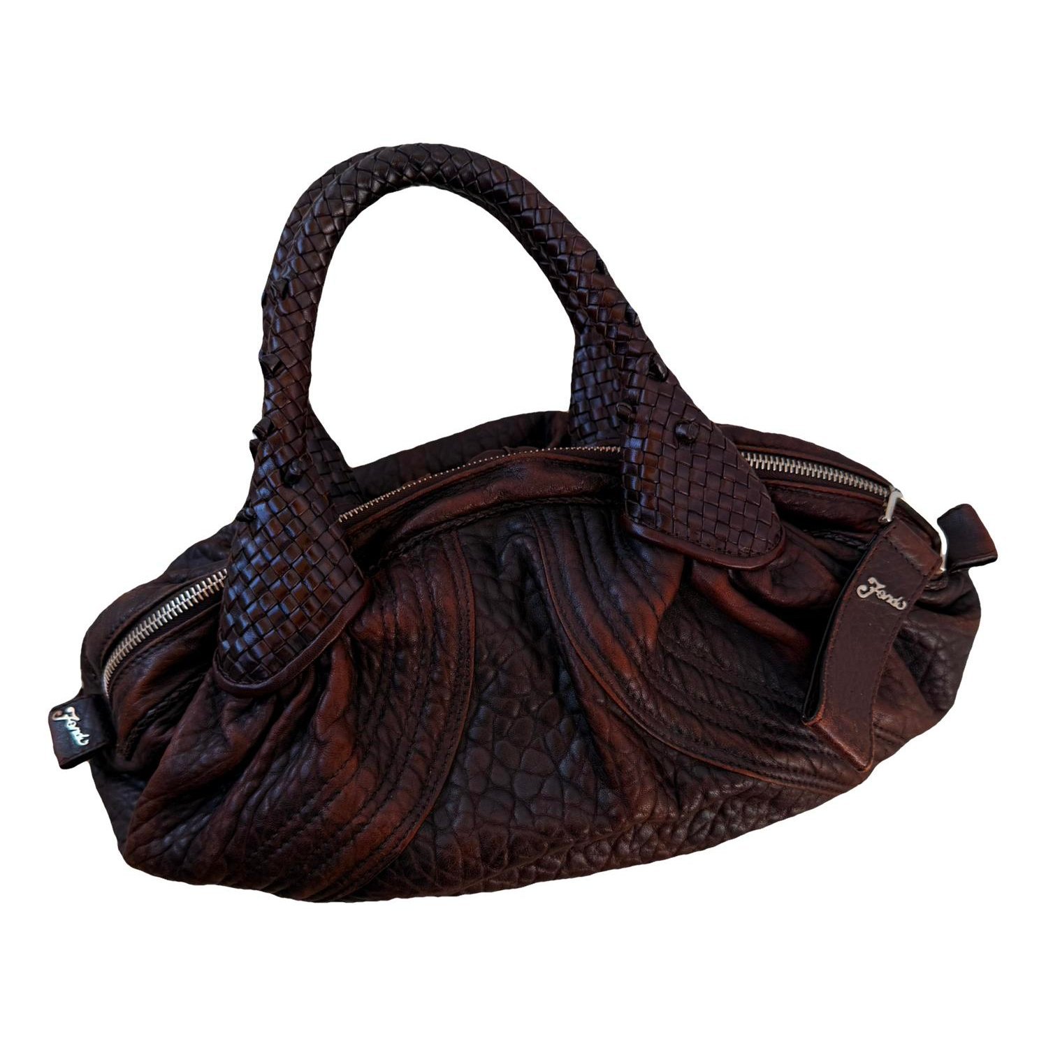 Spy leather handbag