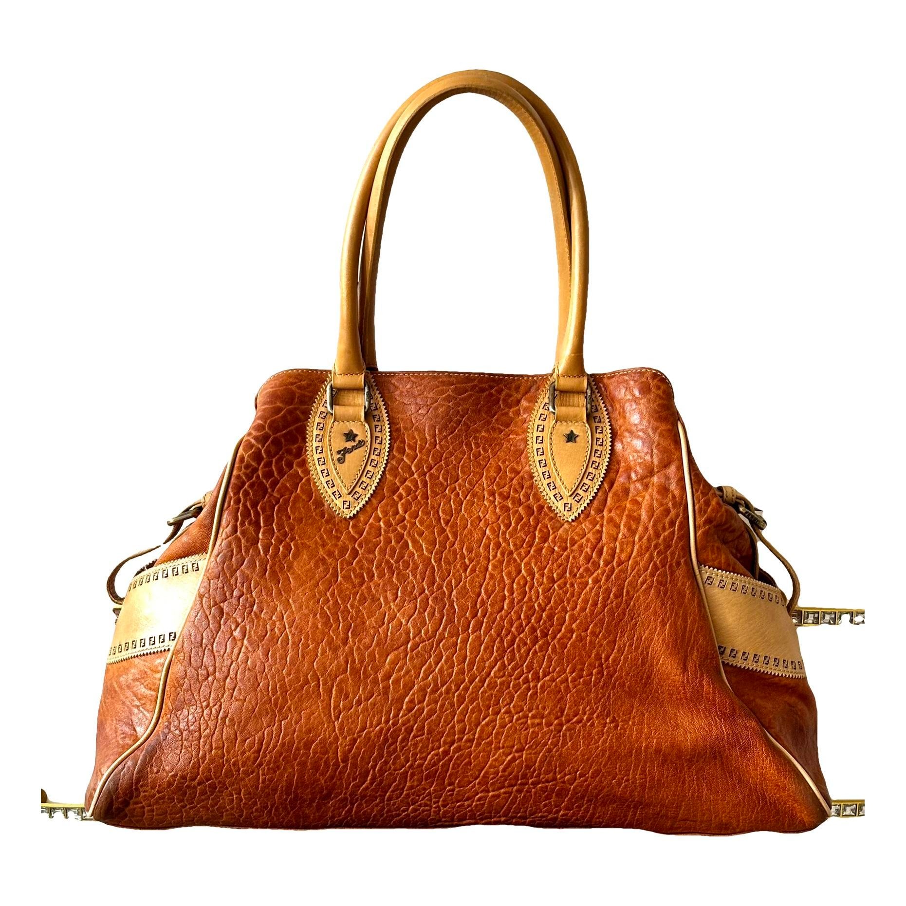 Leather handbag