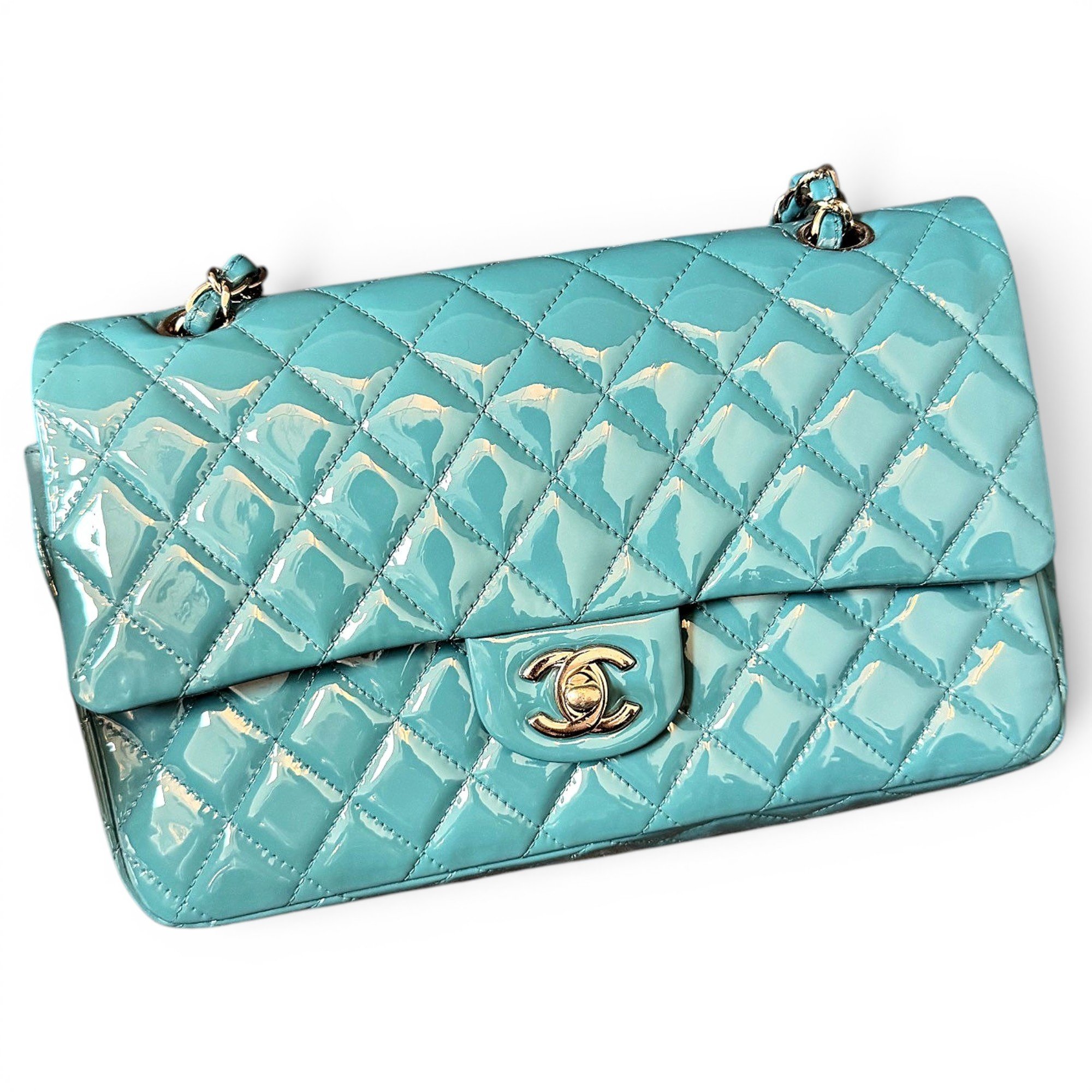 Timeless/Classique patent leather handbag