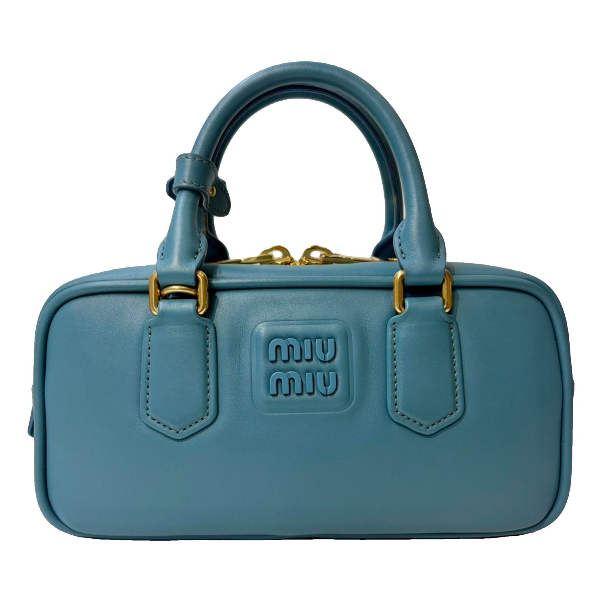 Arcadie leather handbag