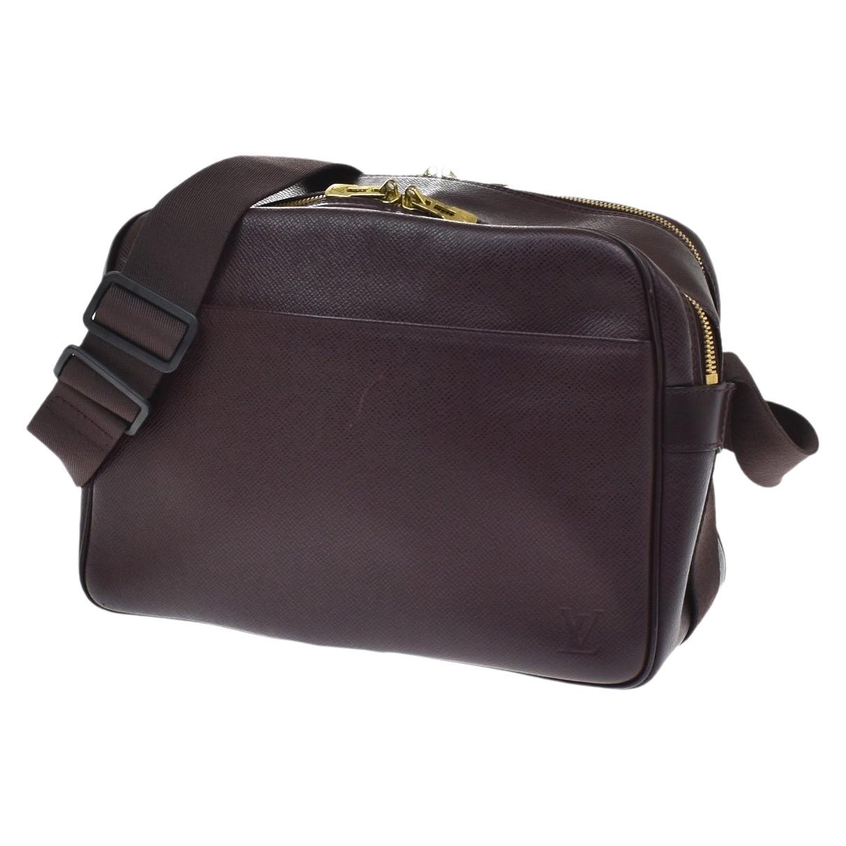 Reporter leather handbag