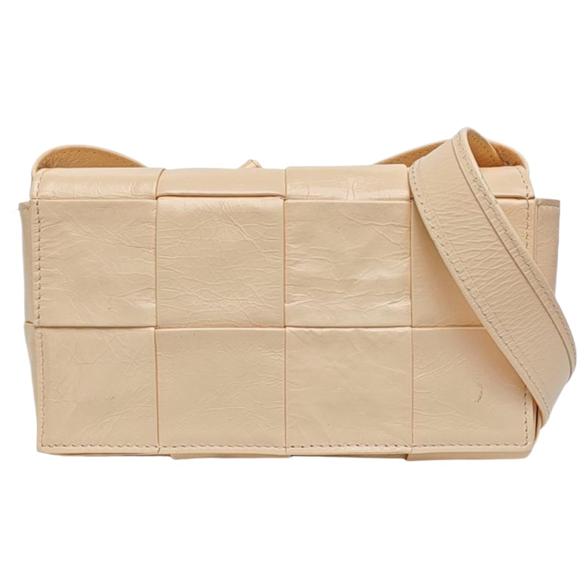 Brick Cassette leather handbag