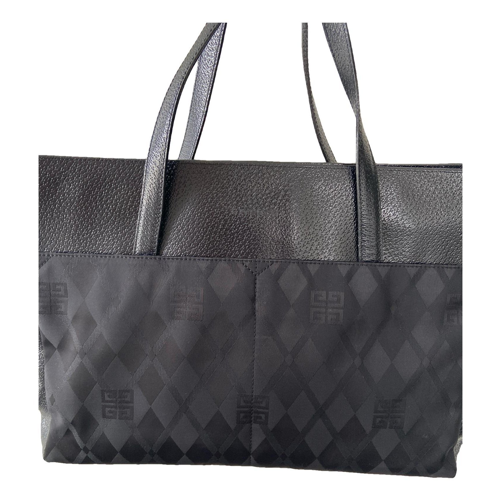 G Tote leather handbag
