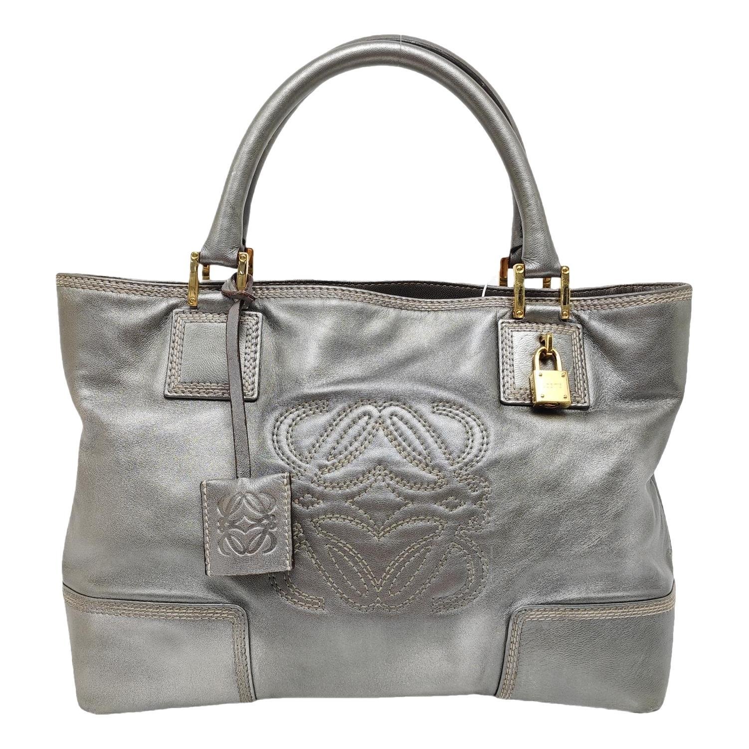 Amazona leather tote