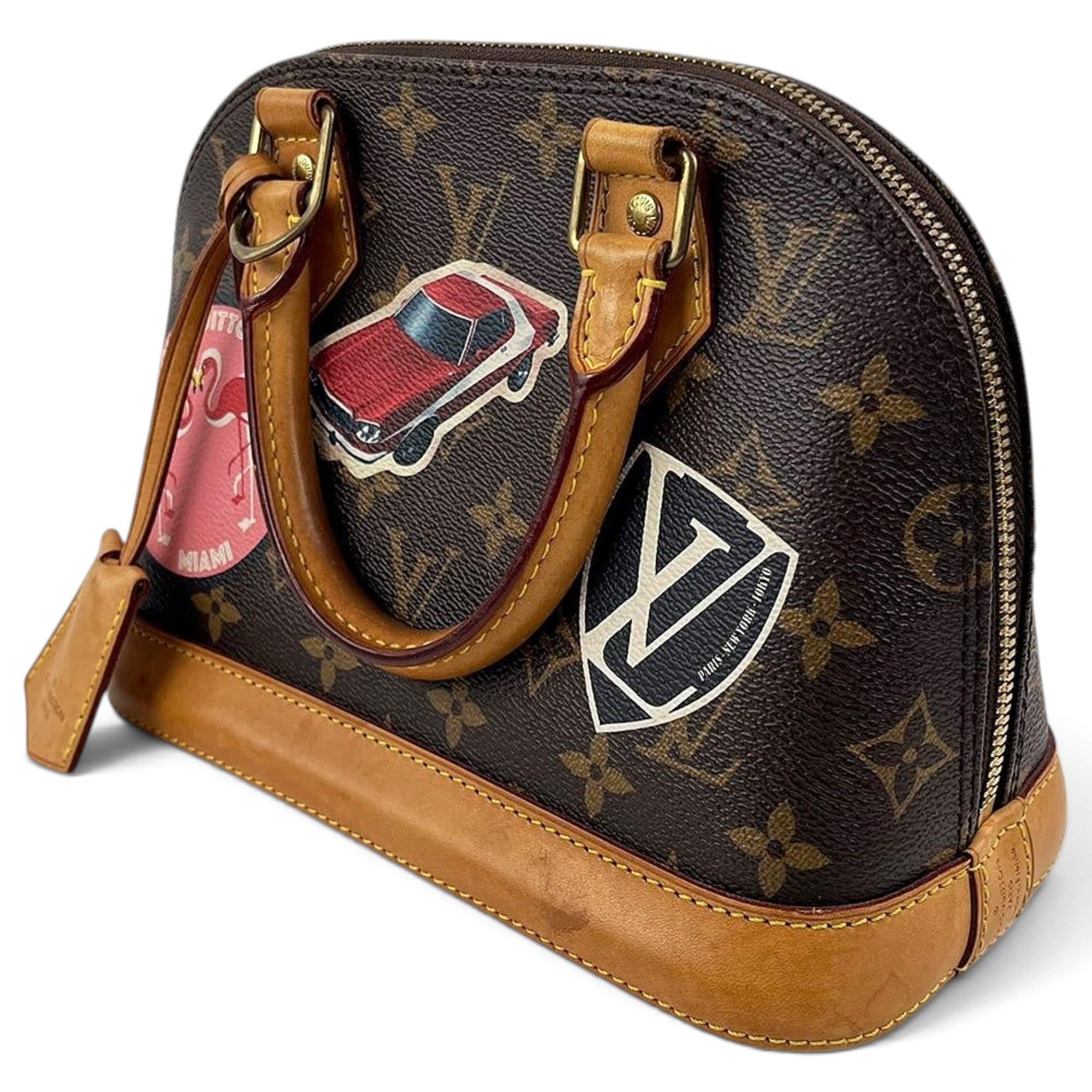 Alma BB leather handbag