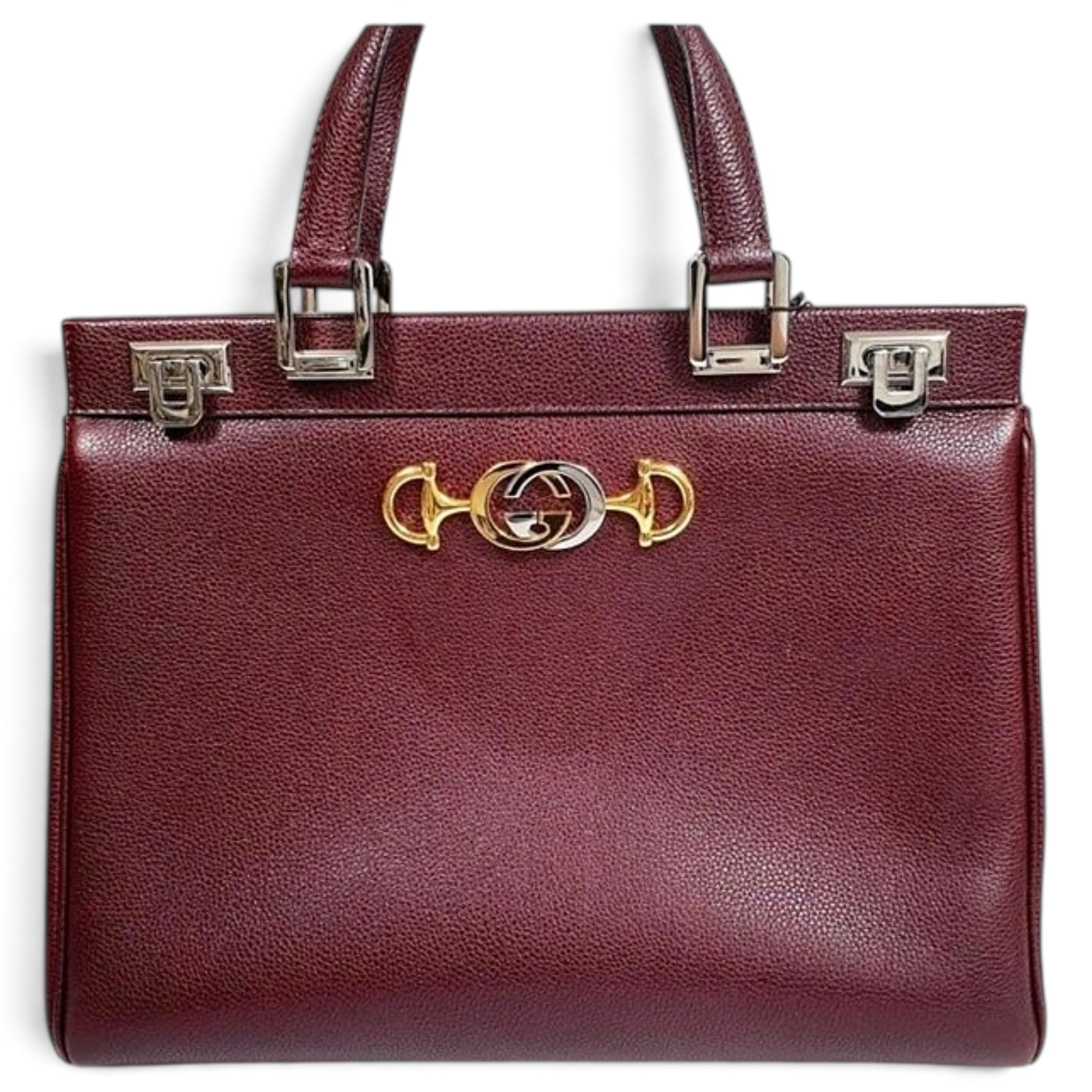 Leather handbag