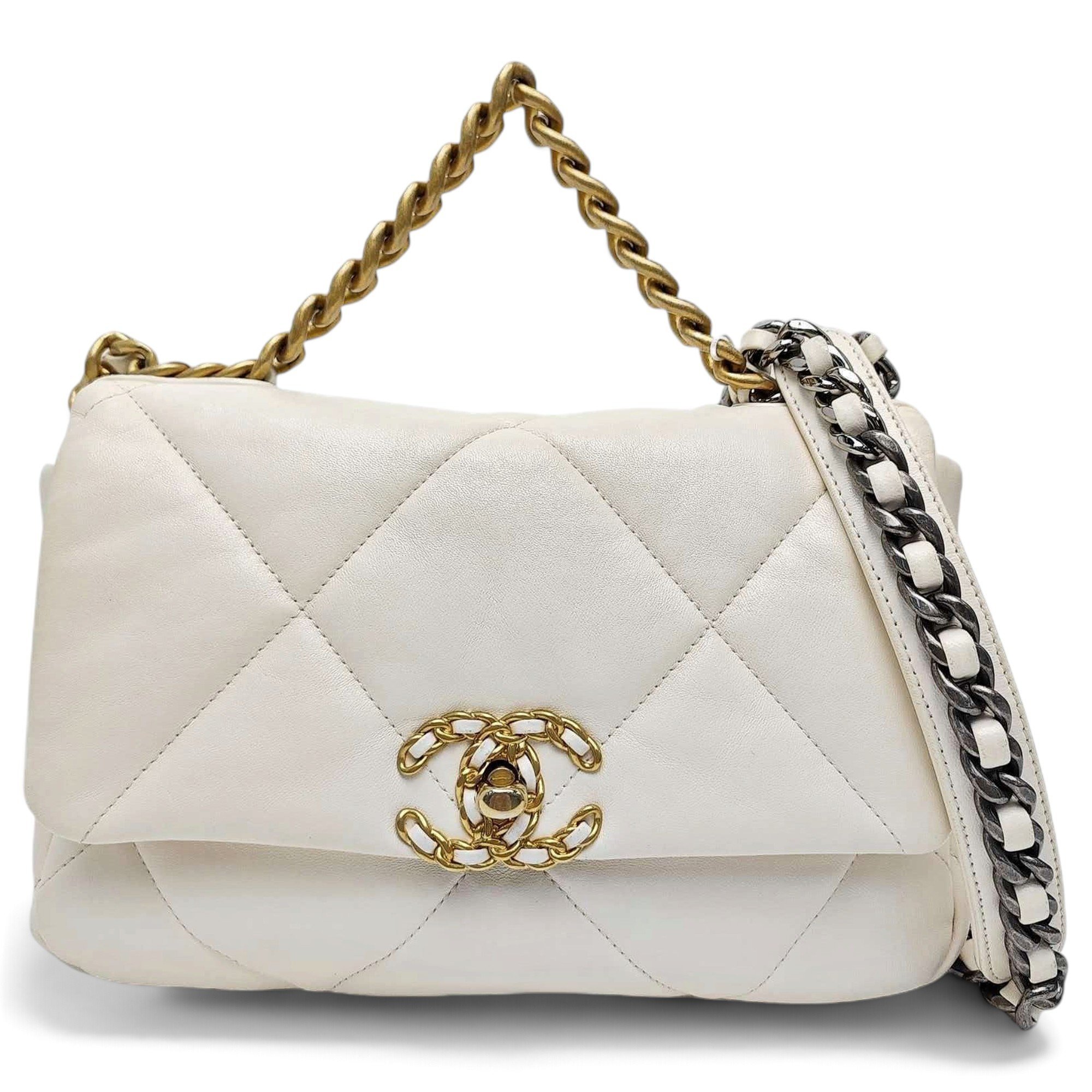 Chanel 19 leather handbag