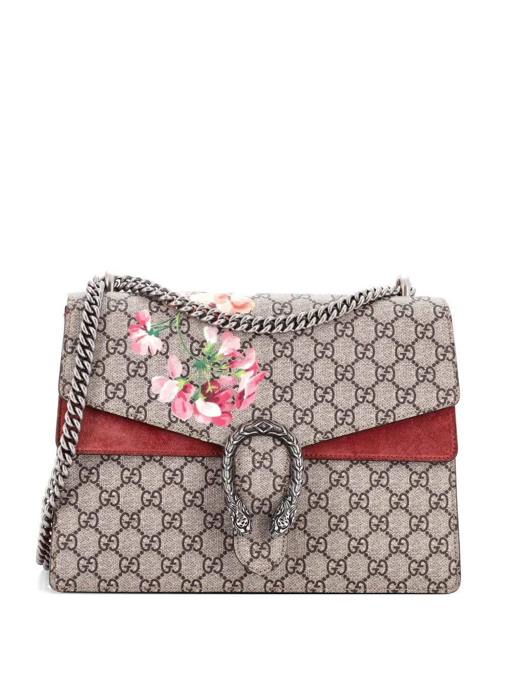 Dionysus Bag Blooms Print GG Coated Canvas Medium shoulder bag