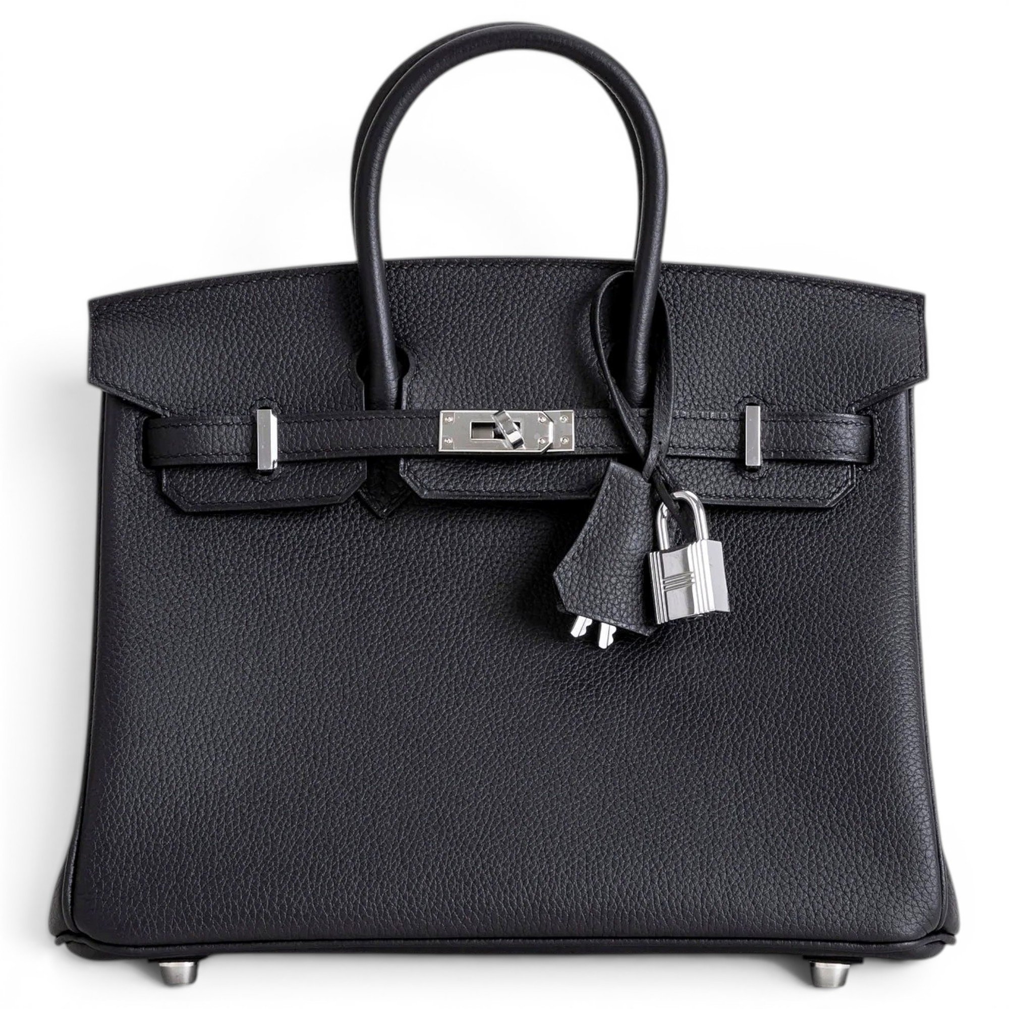 Birkin 25 leather handbag