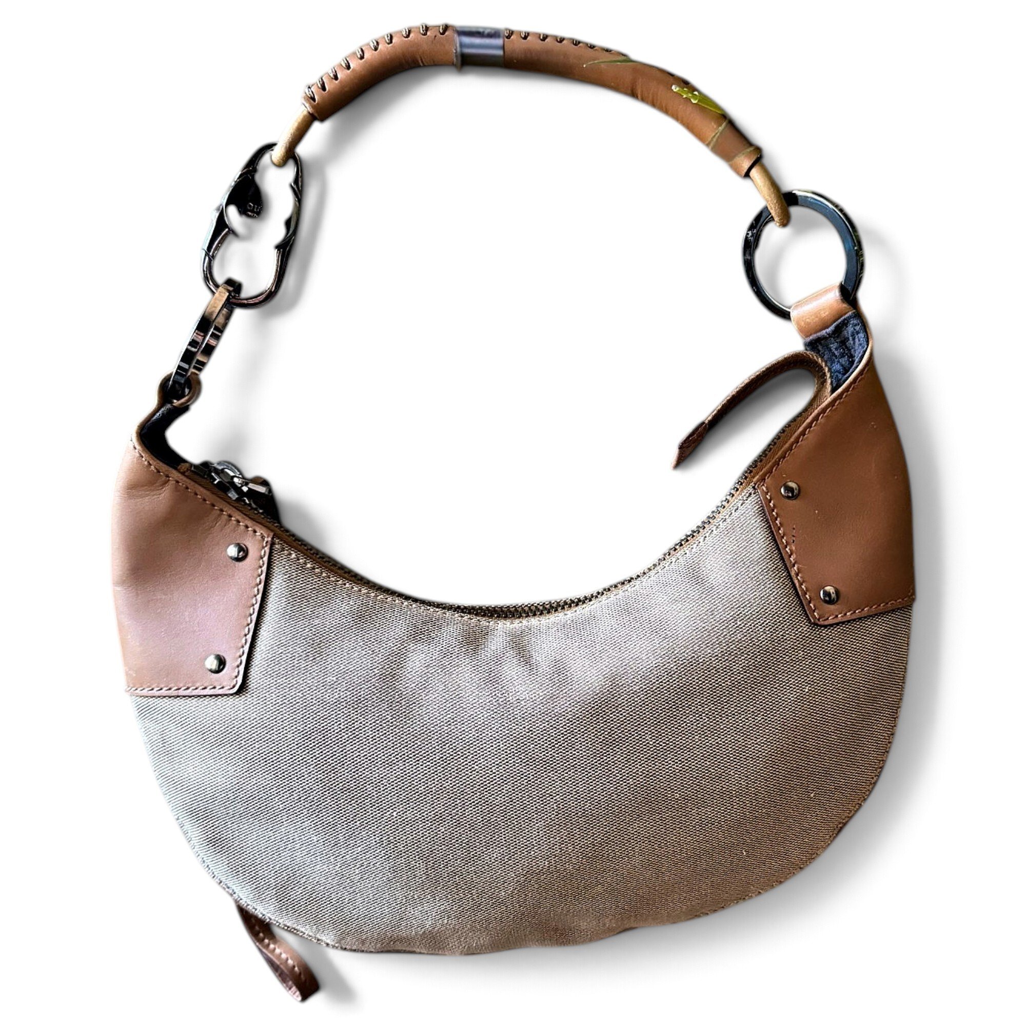 Hobo leather handbag