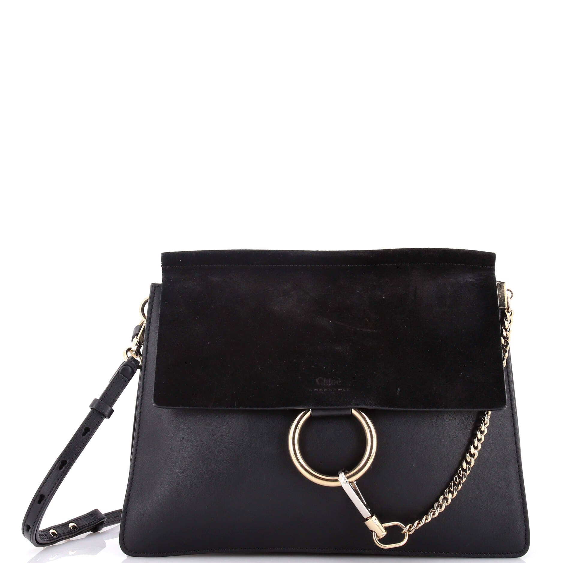 Chloe Faye Shoulder Bag Leather Medium