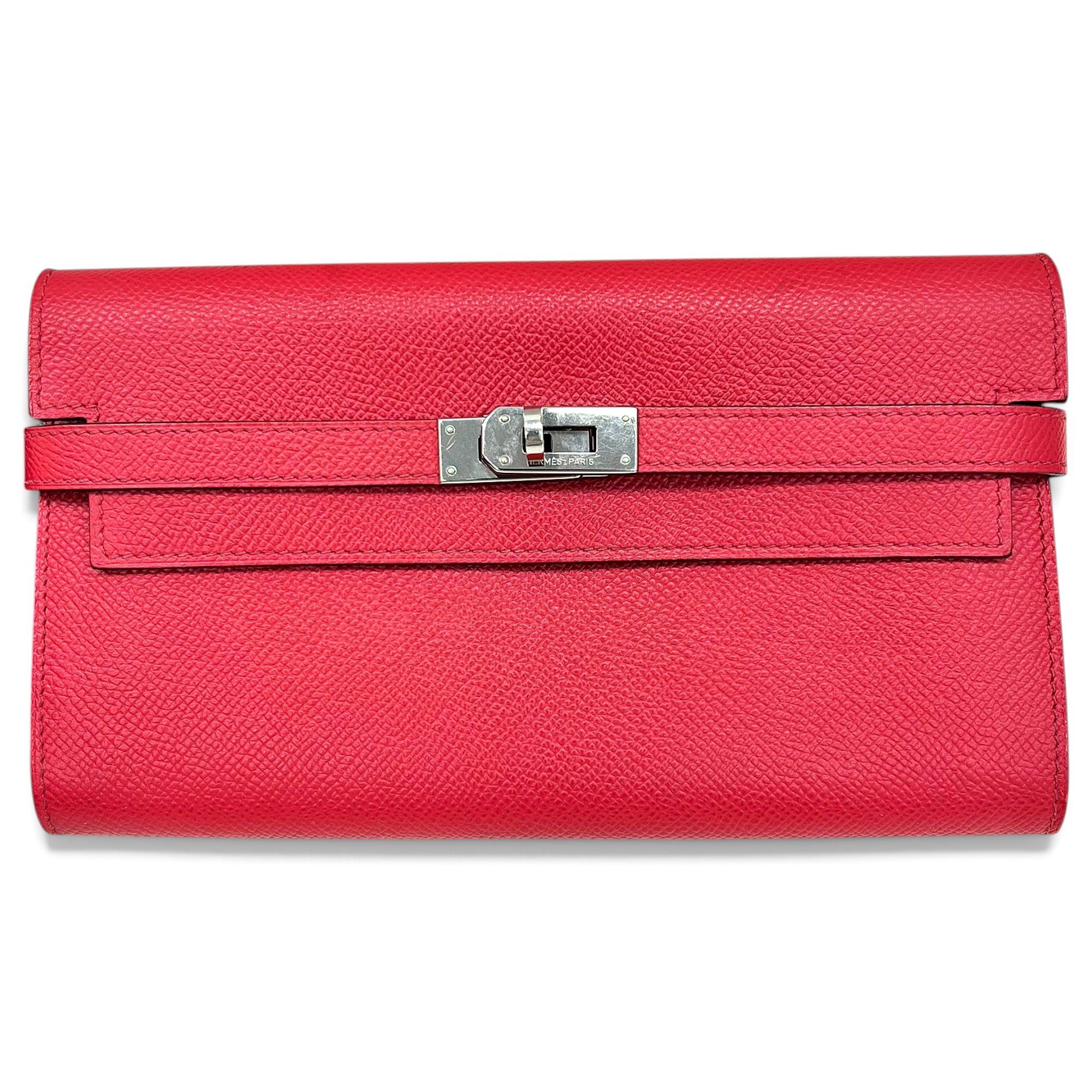 Kelly to go leather clutch bag