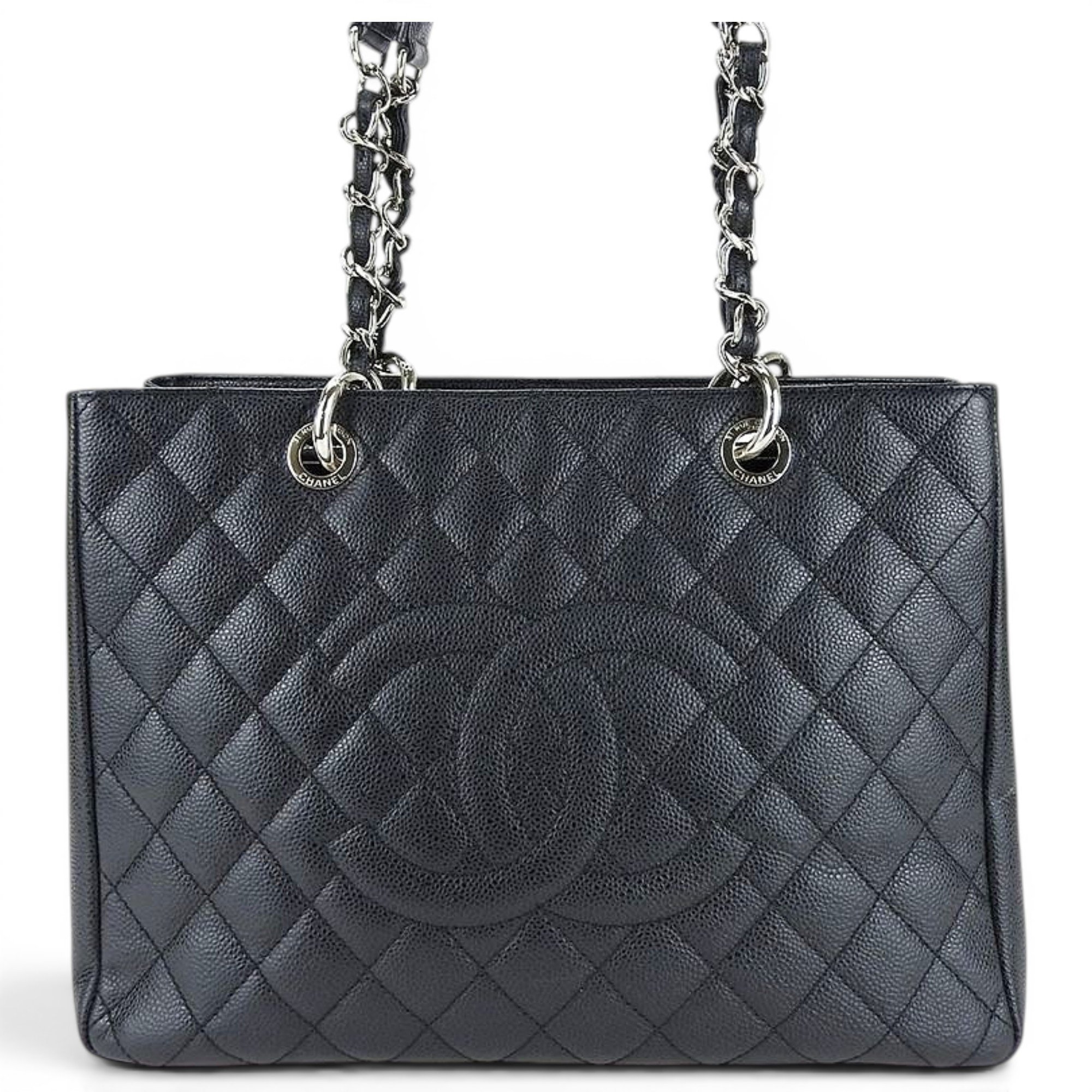 Grand shopping leather tote