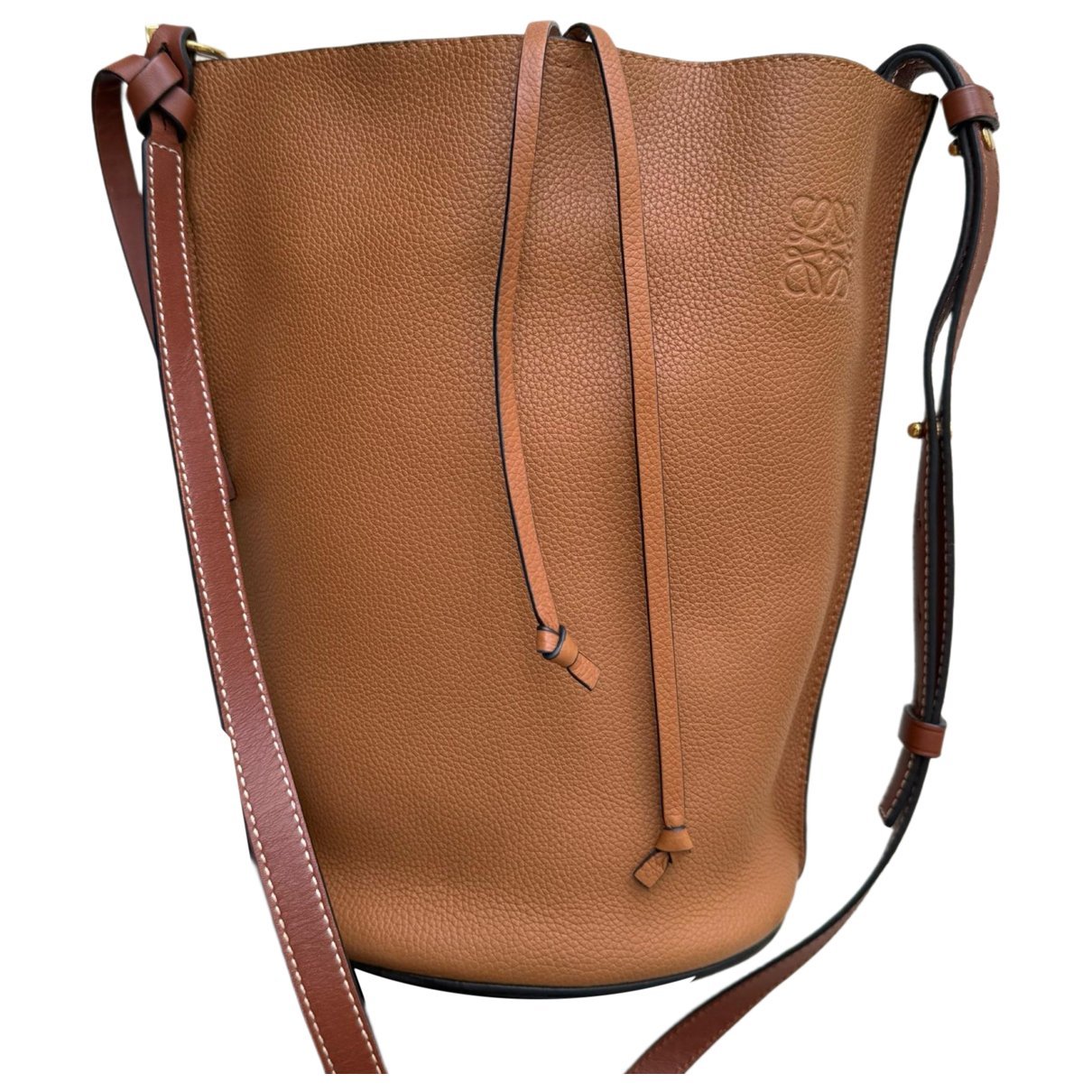 Gate Bucket leather handbag