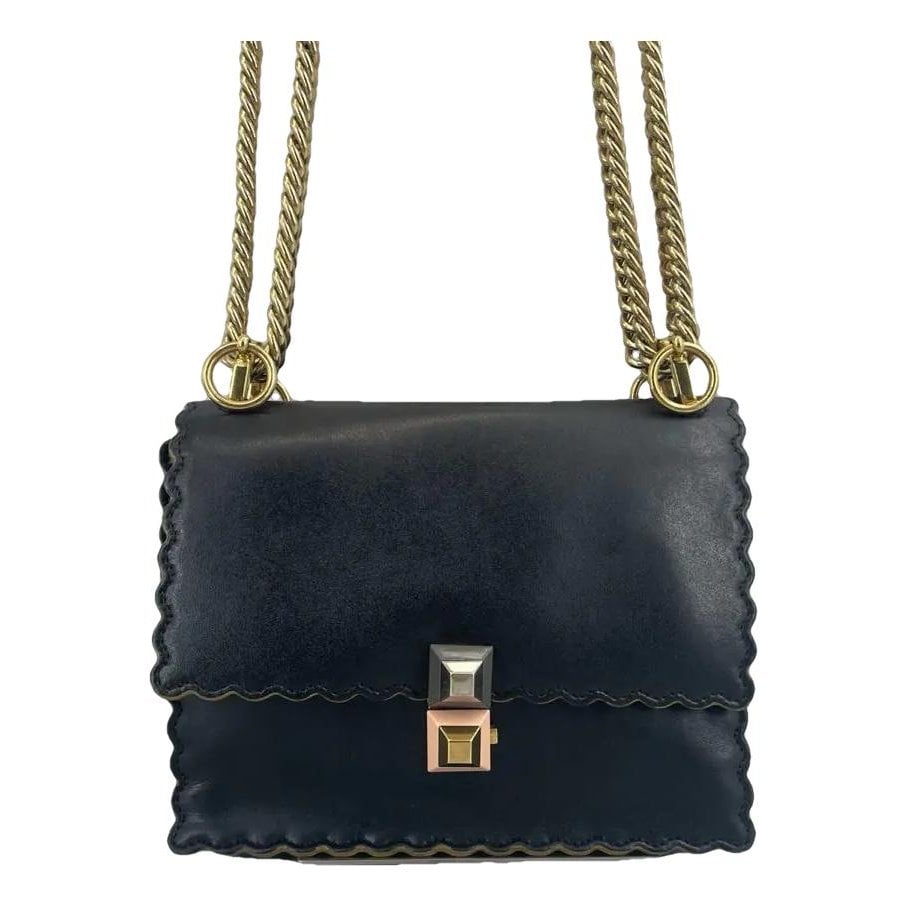 Kan I leather crossbody bag